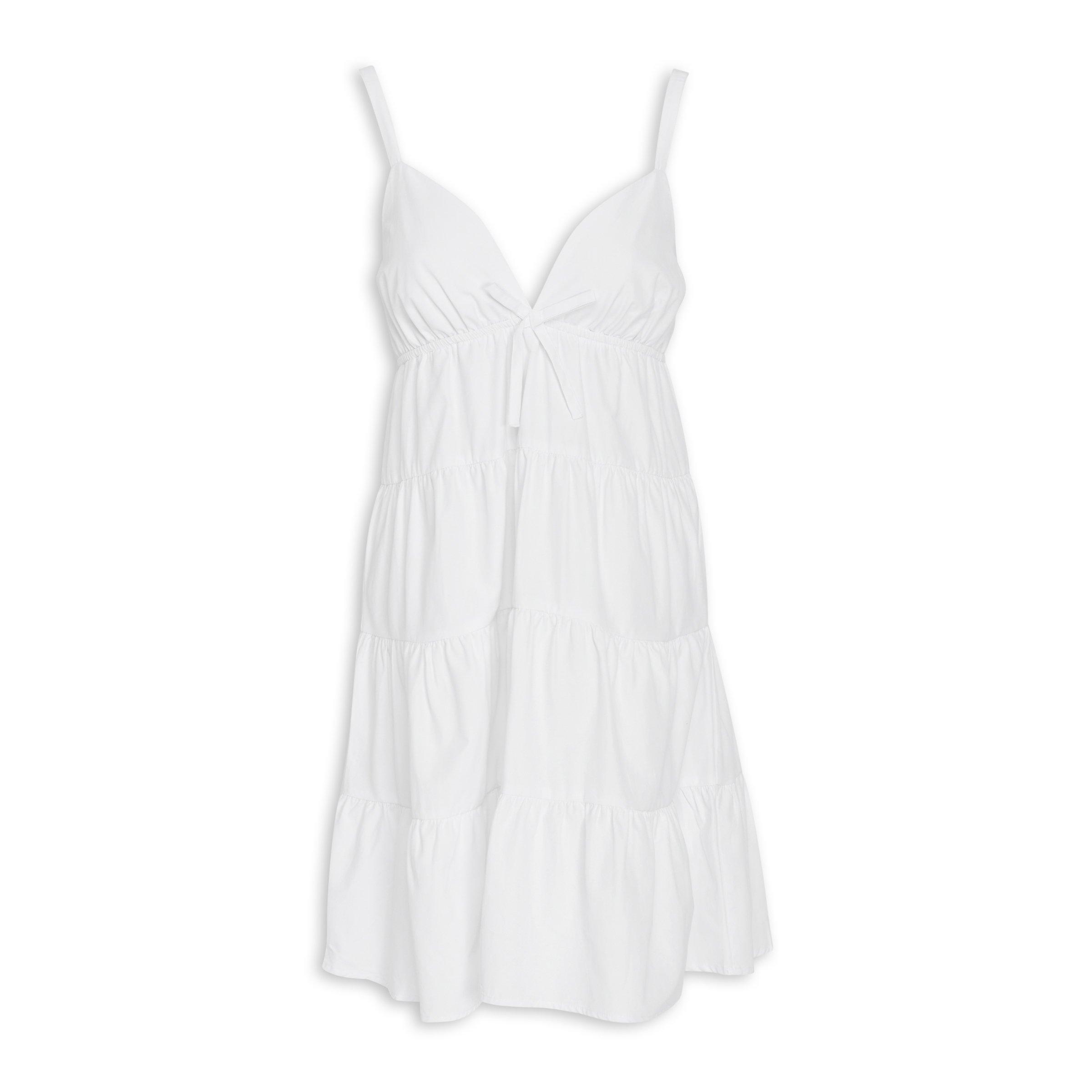 Tiered Baby Doll Dress - Pink main image 1