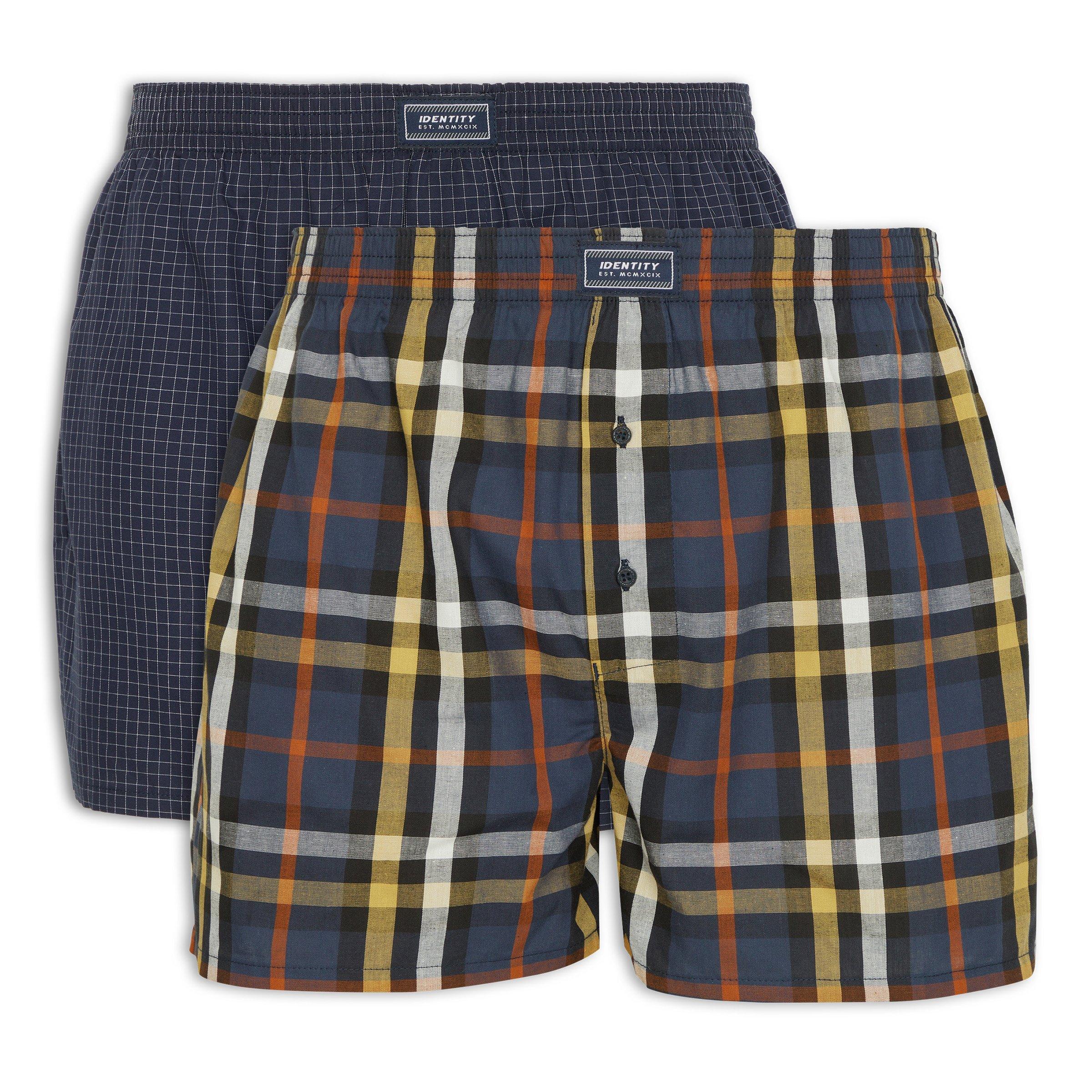 パンツ PUI CHECK RIBBON BOXER PANTS 2-pack Boxers (3186151) | Identity