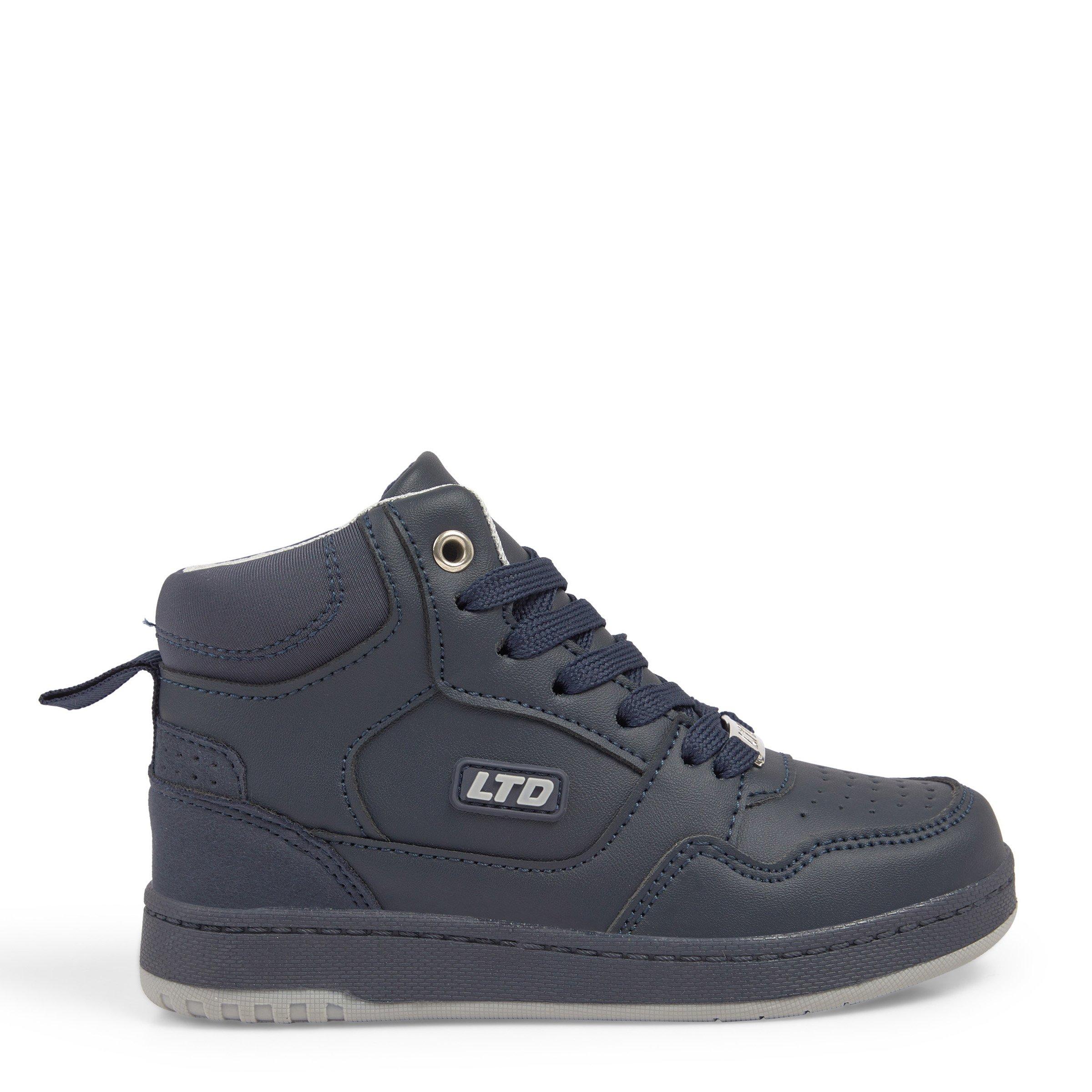 navy blue preschool sneakers