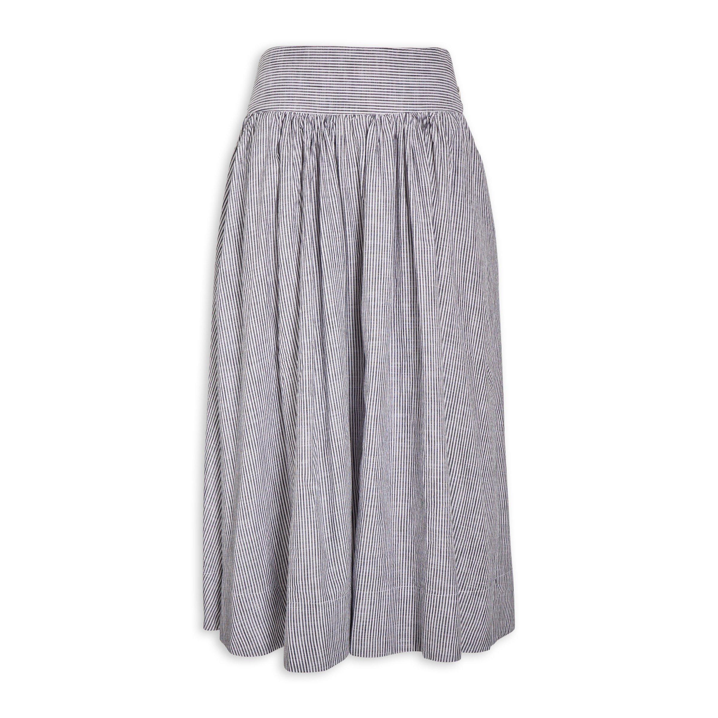 Statement Skirt - Navy