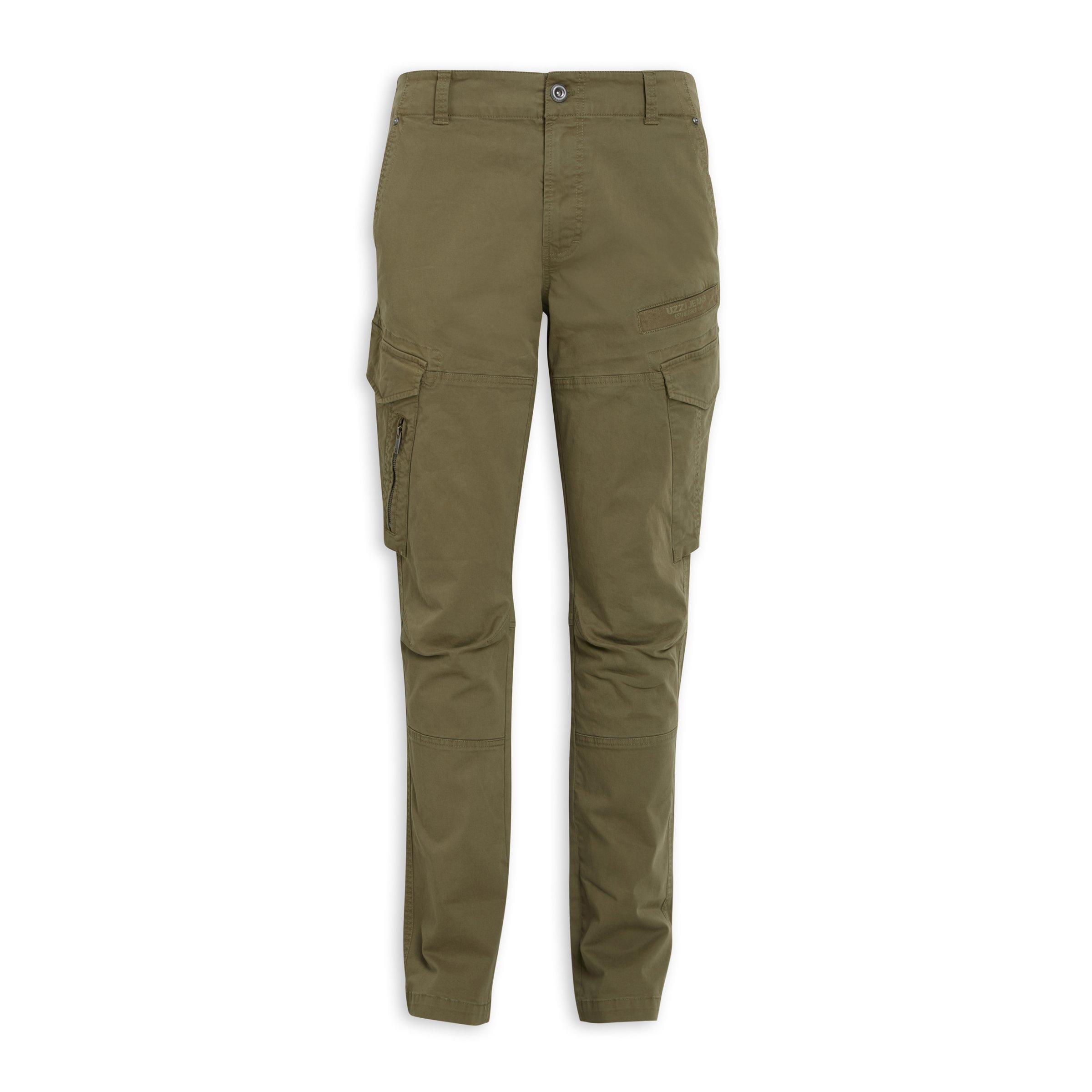 パンツ UND CHECK CARGO PANTS Wide-Leg Cargo Pants