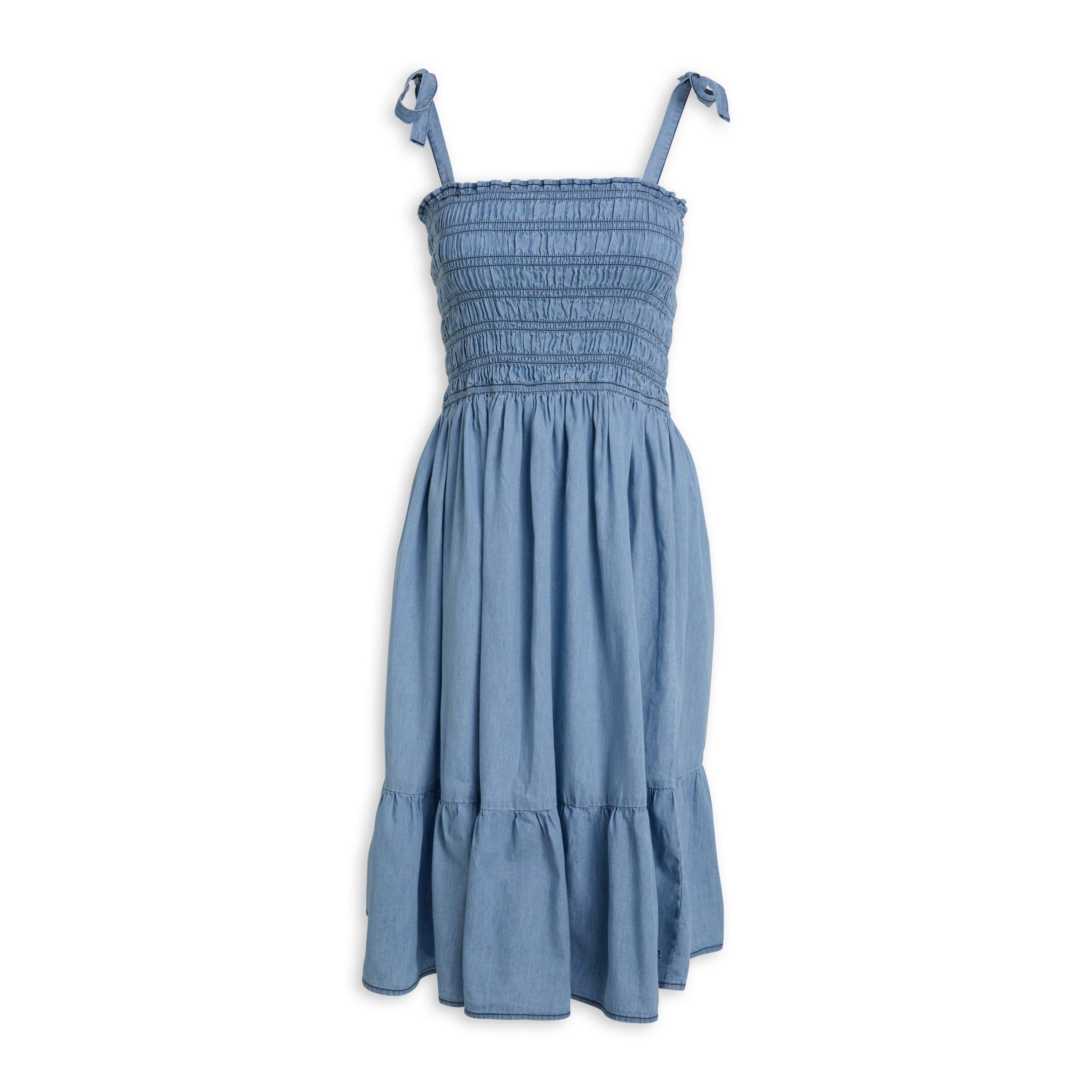 DIBBY-DRESS - BLUE DENIM
