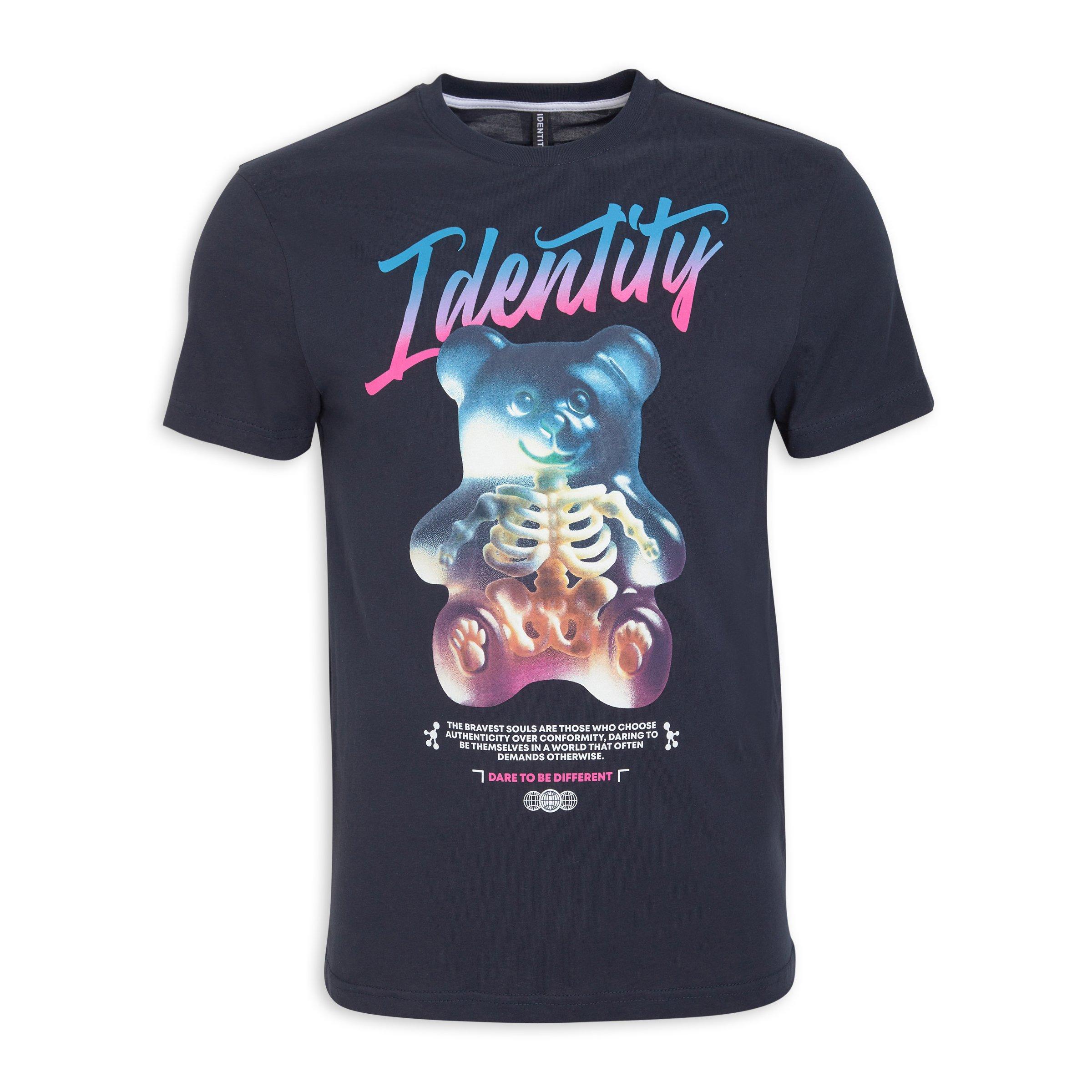 Logo Artwork T-Shirt - Navy main image 1