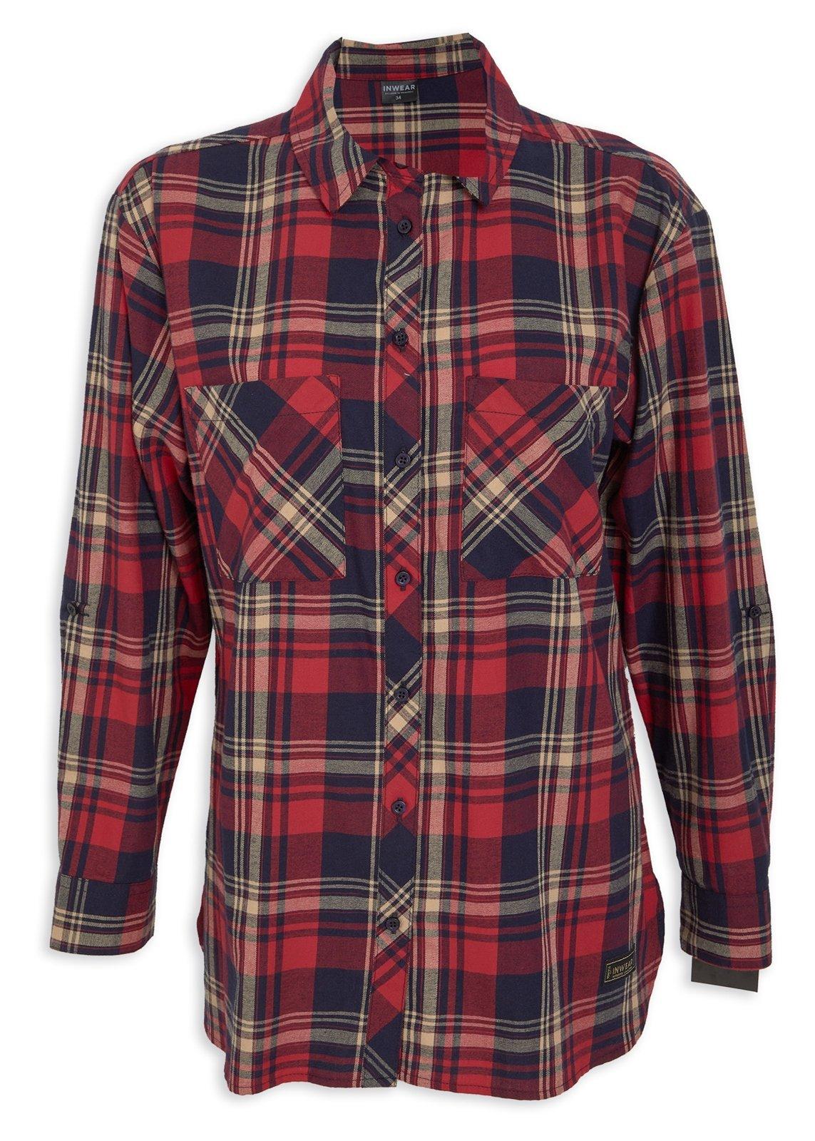 Alexander Sport Shirt in Red Check