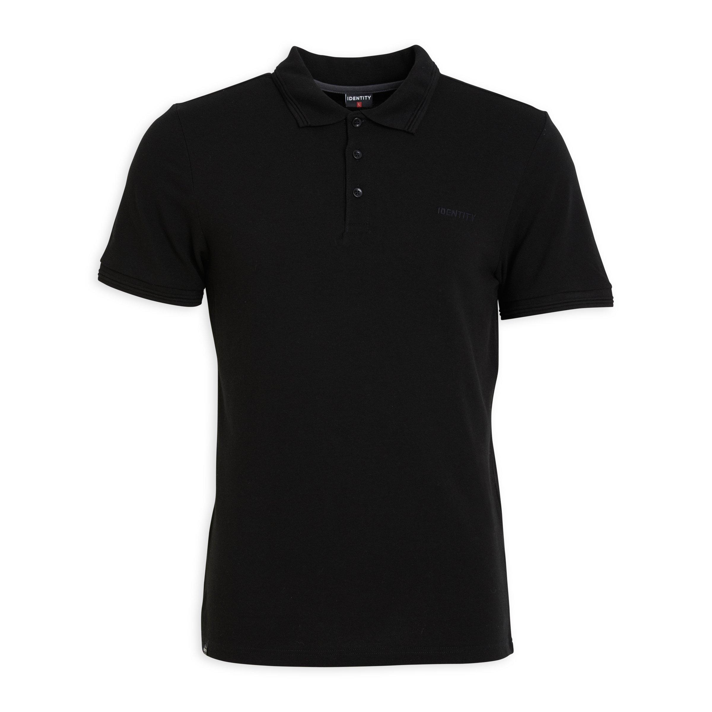Black Golfer Shirt (3190233) | Identity