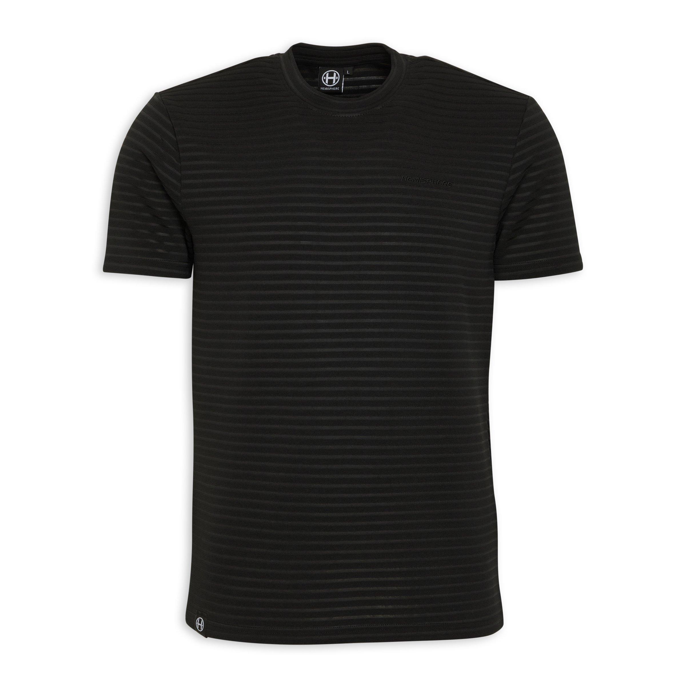 6712 Black Crew Neck T-Shirt