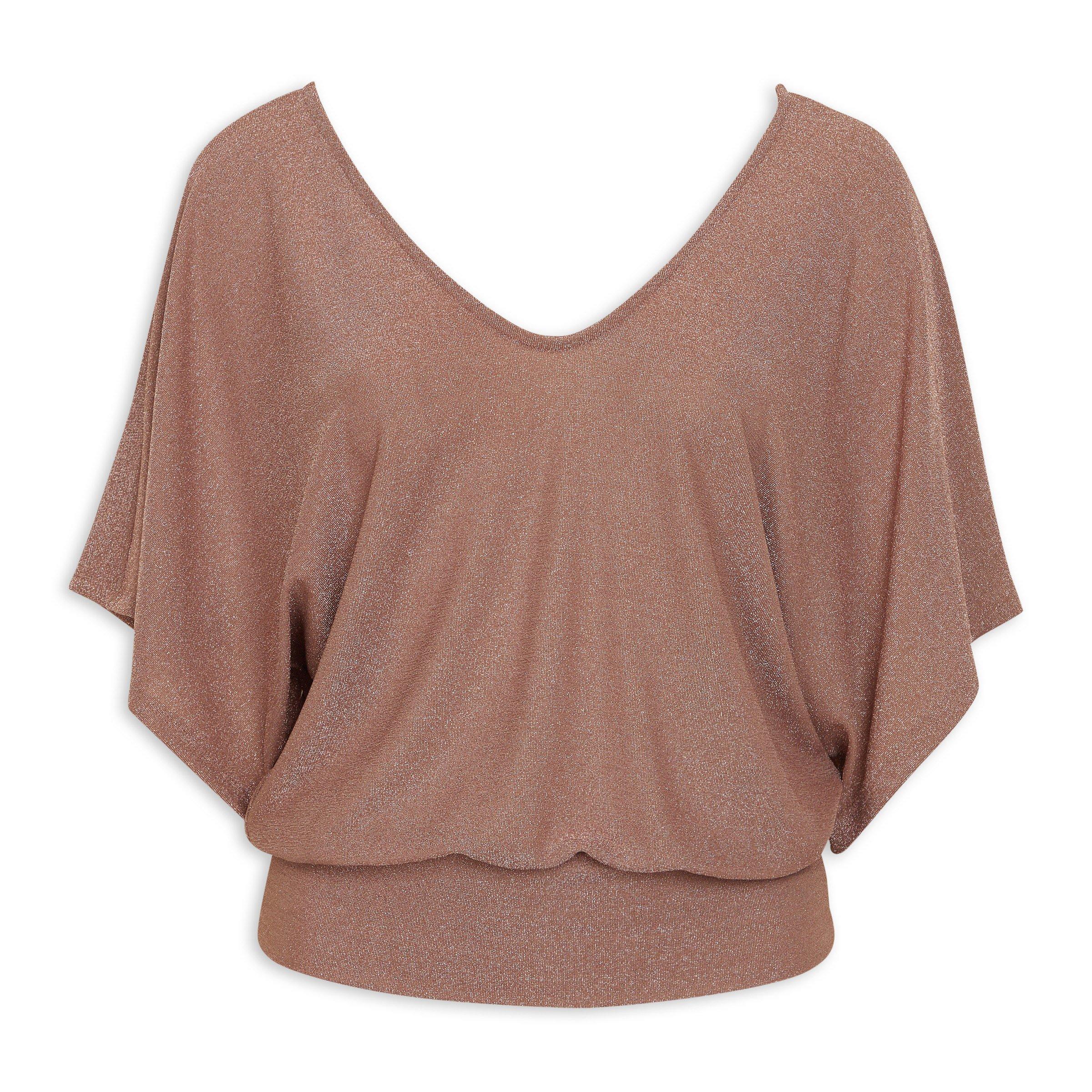 Pink dolman blouse main image 0