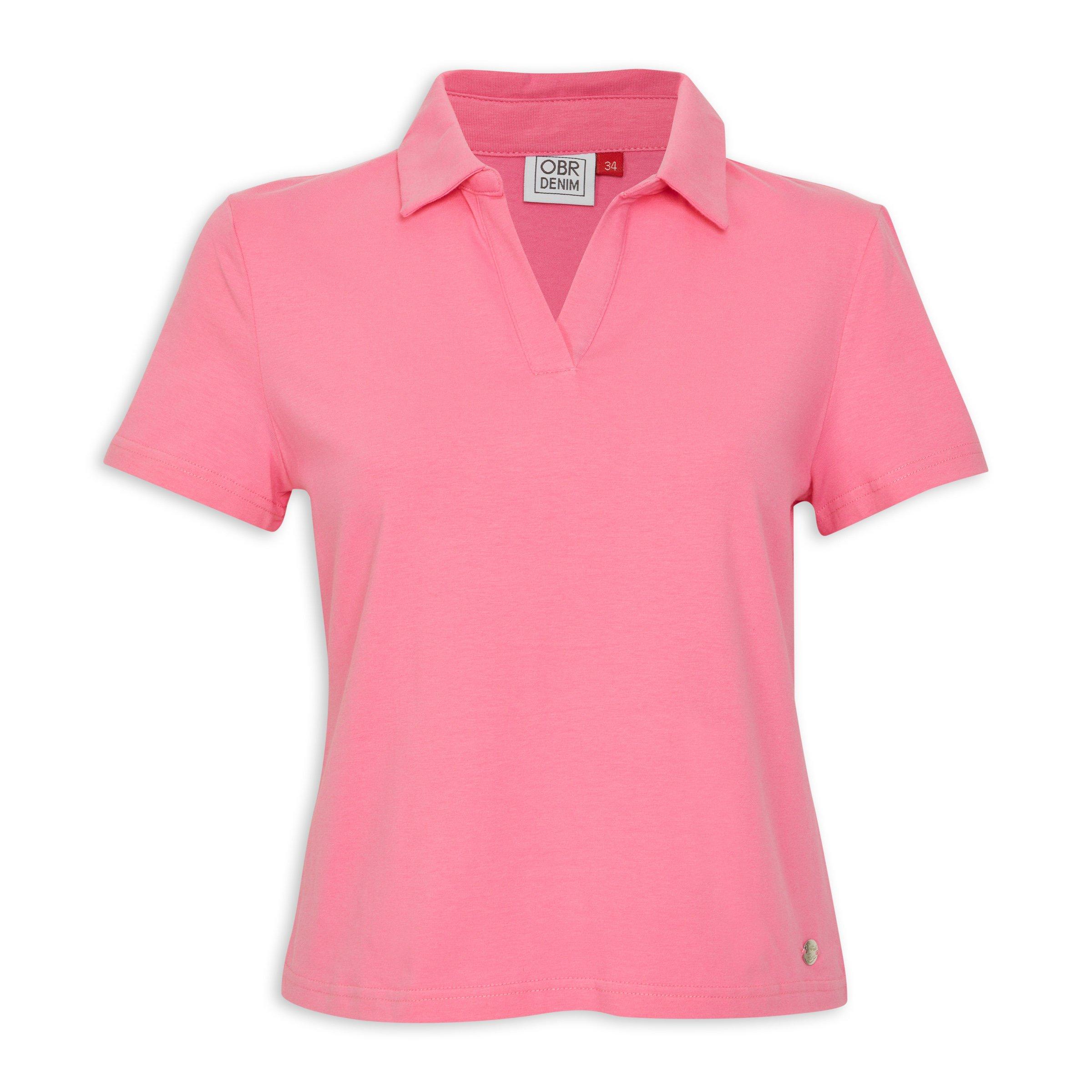 Pink Fitted T shirt