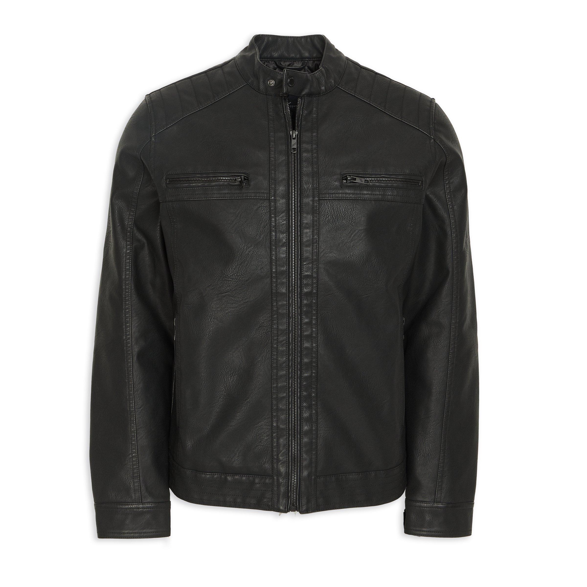 Black Biker Jacket (3190818) | Daniel Hechter