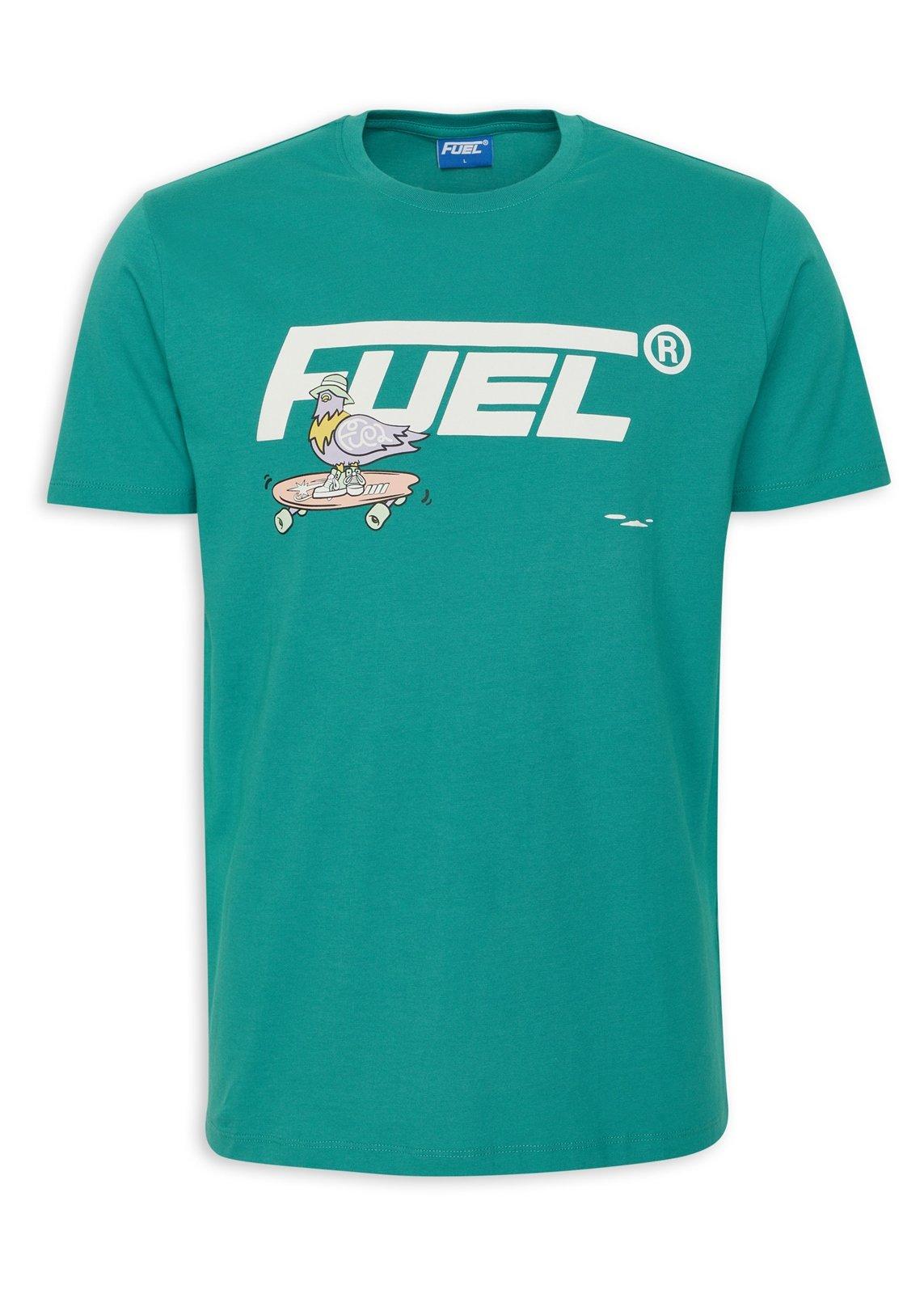 Teal Green Branded T-shirt (3191401) | Fuel