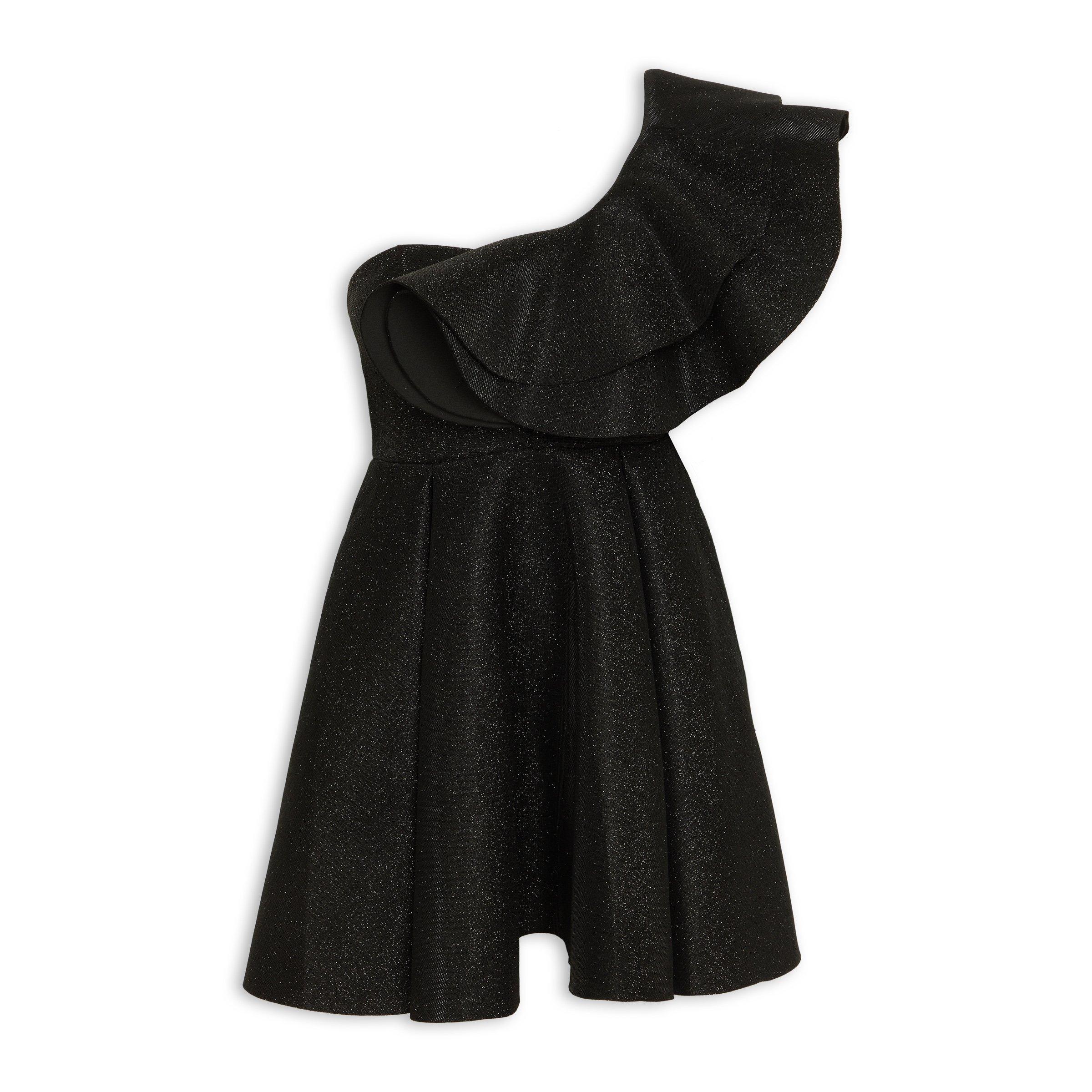 Black Sparkle Mini Dress (3191660) | X&O Ladies