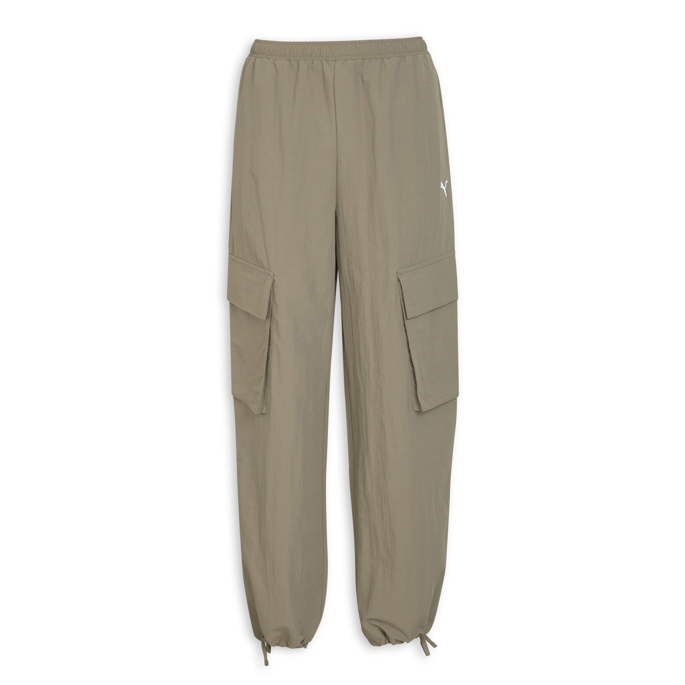 Stone Relaxed Woven Cargo Pants (3191693) | Puma
