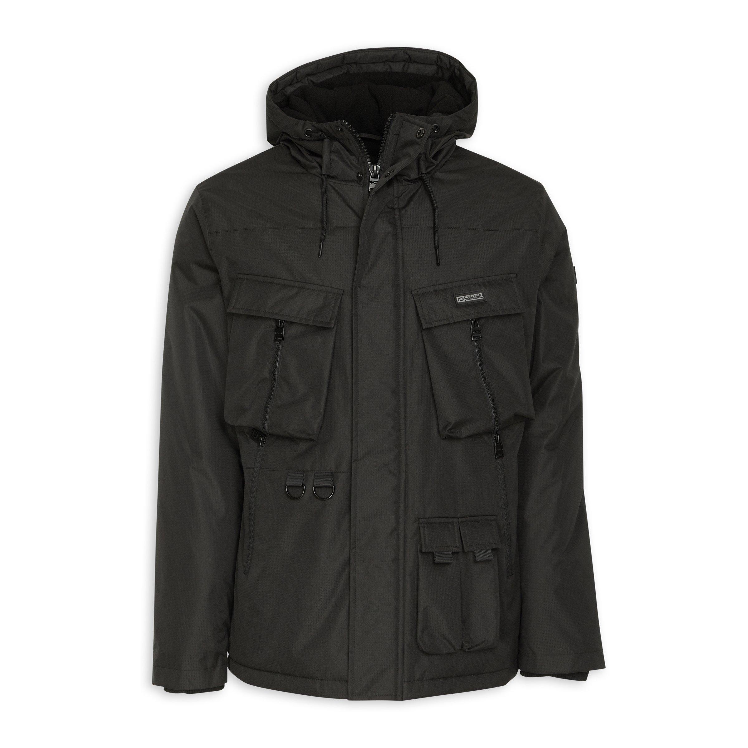 Black Parka Jacket (3191866) | Identity