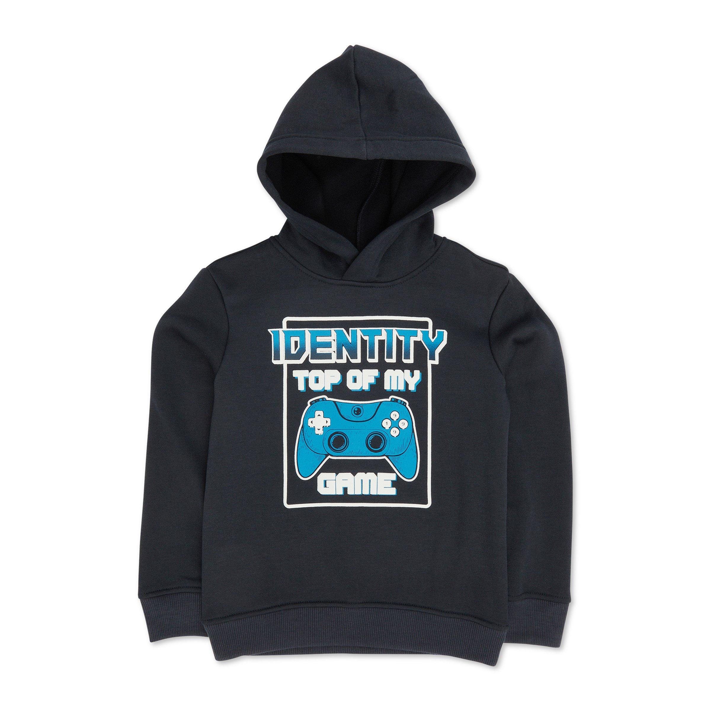 Boys Navy Gamer Hoodie (3192000) | Identity