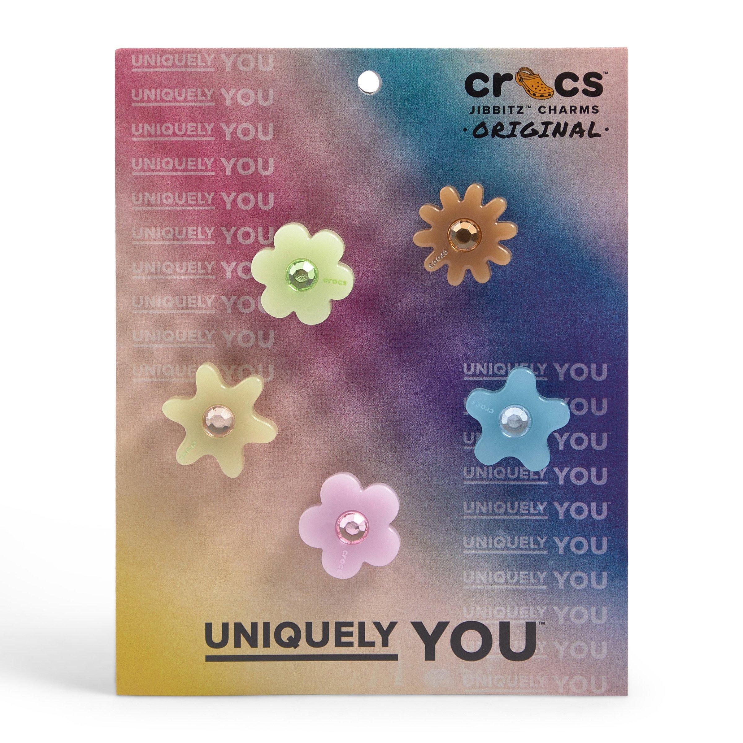 Multi Enlighten Flower 5 Pack Jibbitz (3192187) | Crocs