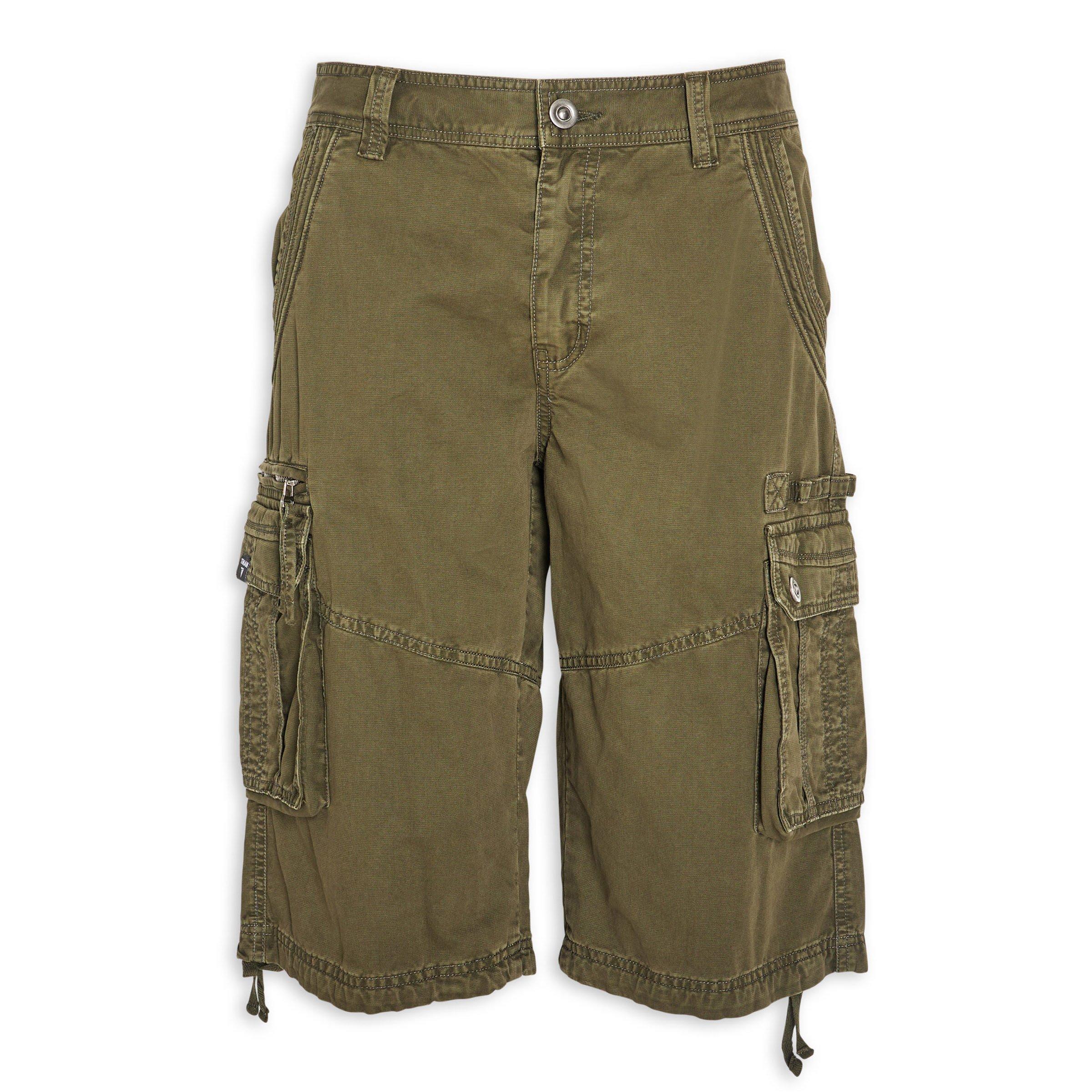 Green Utility Shorts (3192429) | Truworths Man