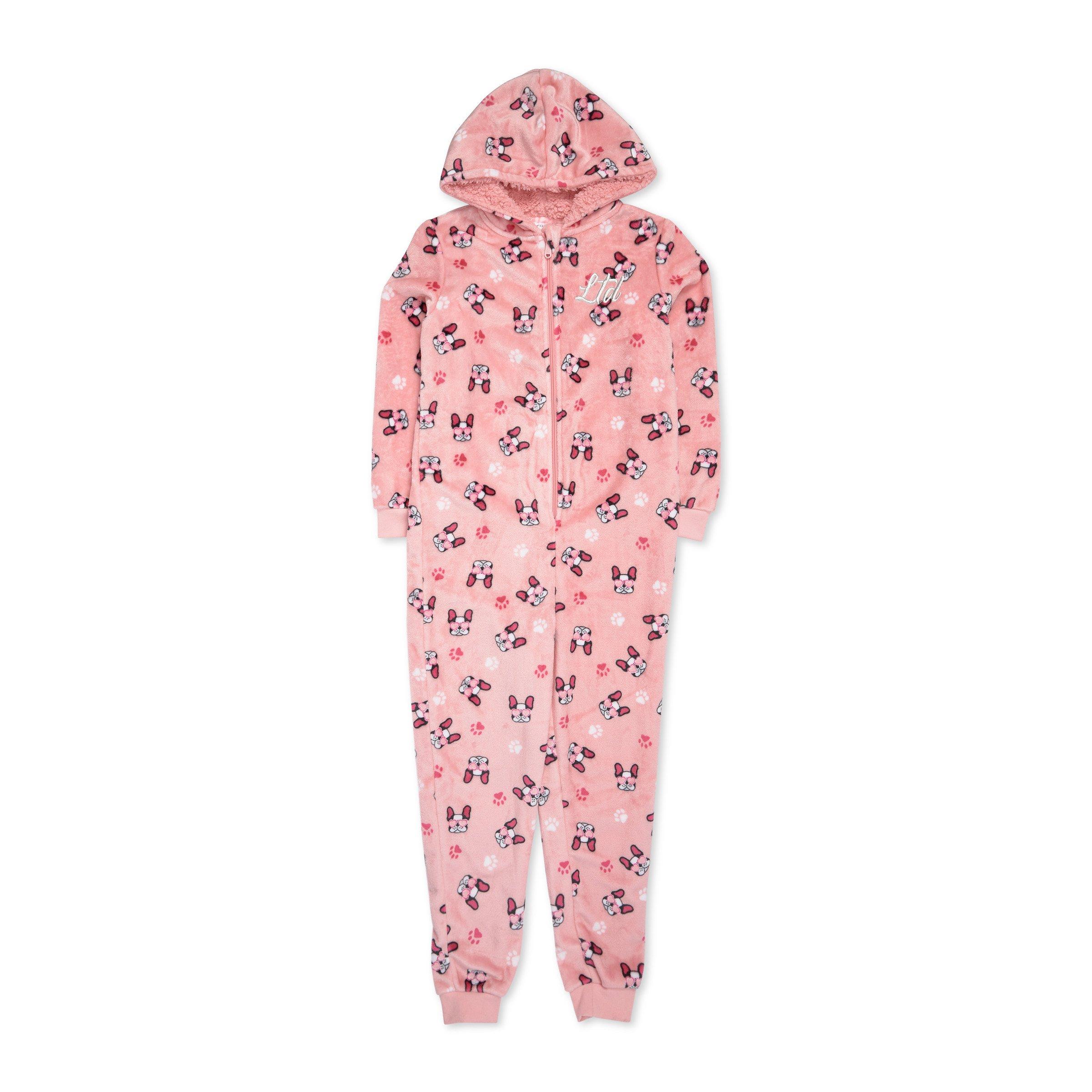 SMALL DOG - Doggy Fitness Club Pink Onesie main image 0