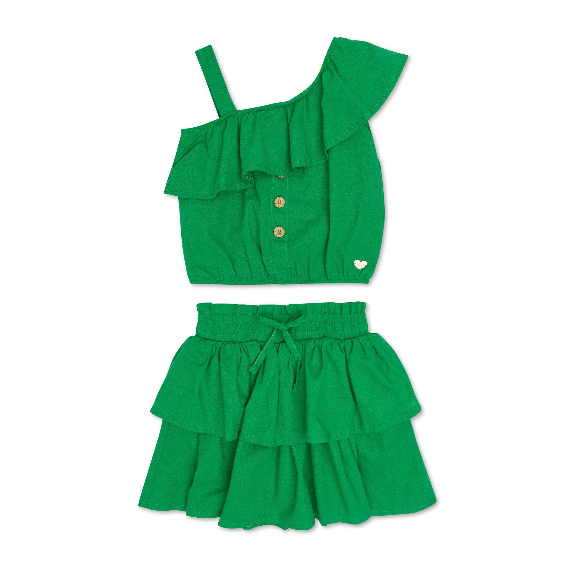 Treehouse Kids Kayenne Top and Skirt Set