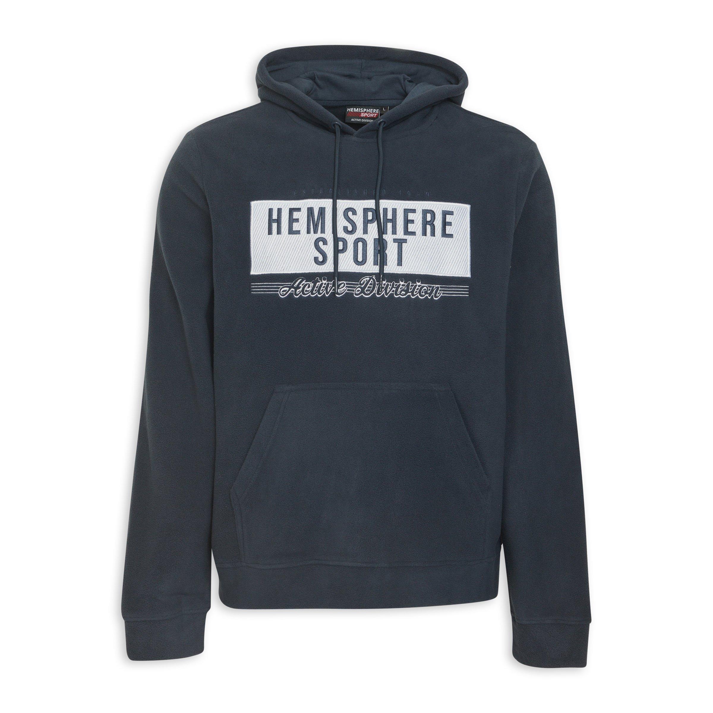 Navy Branded Hoodie (3193321) | Hemisphere Sport