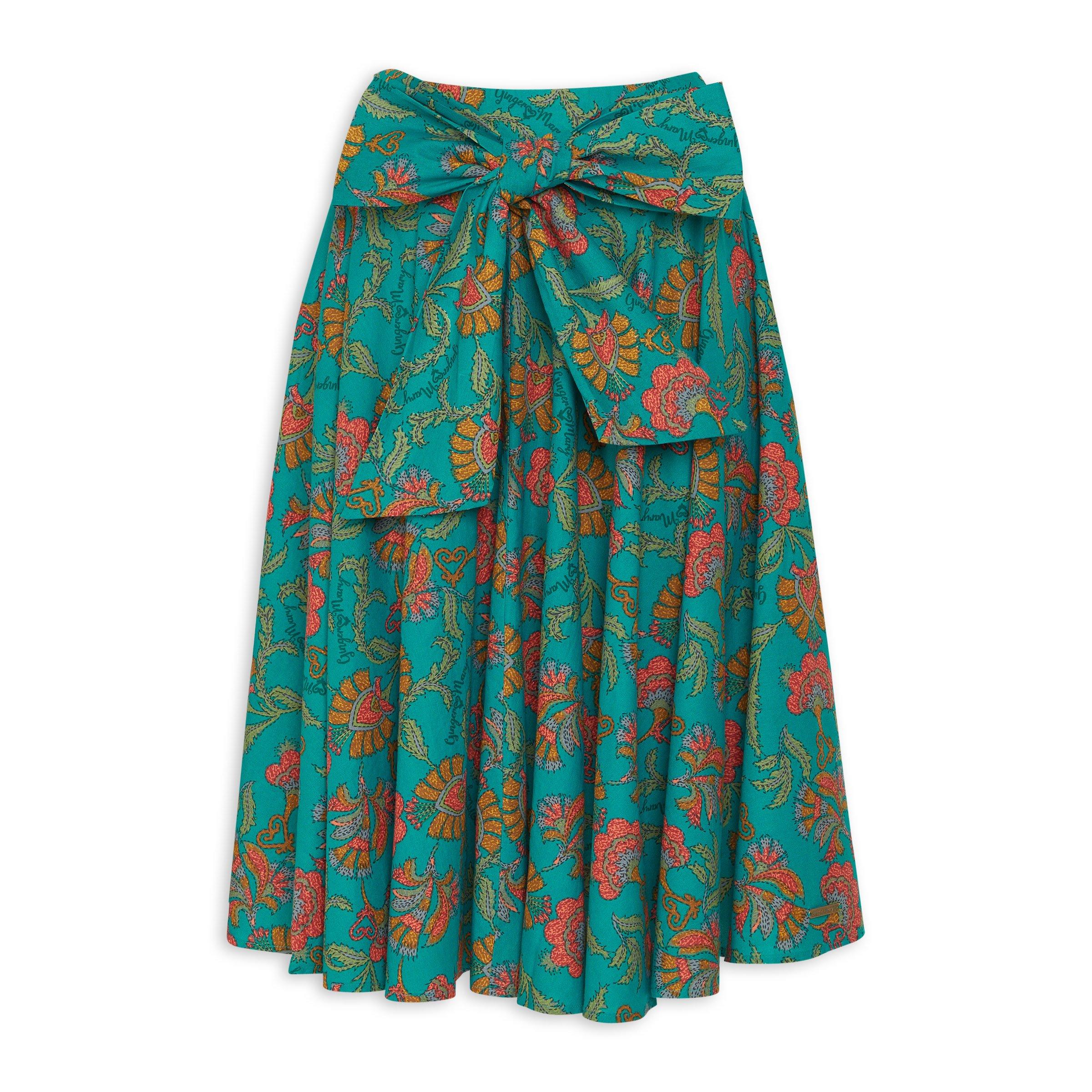 Floral Print A-line Skirt (3194111) | Ginger Mary