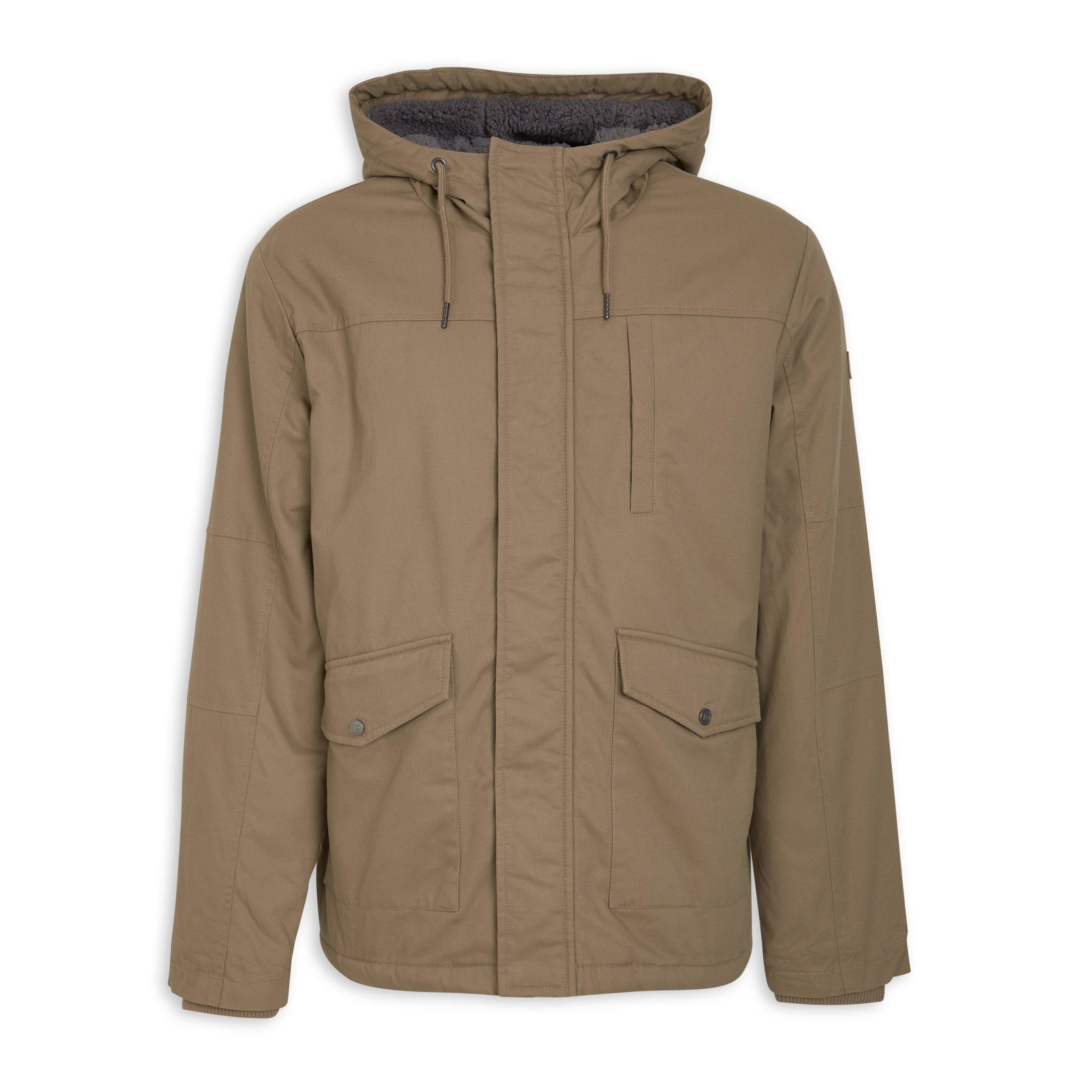 PDK HYBRID HOODED JACKET ※説明書き要確認 Brown Parka Jacket (3194141) | Identity