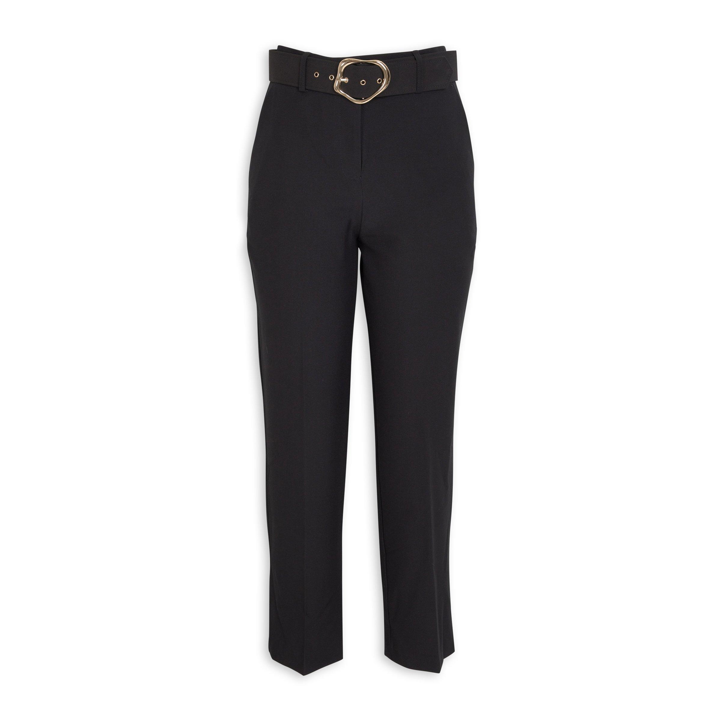 Colorful life Women's Belted Tapered Pants