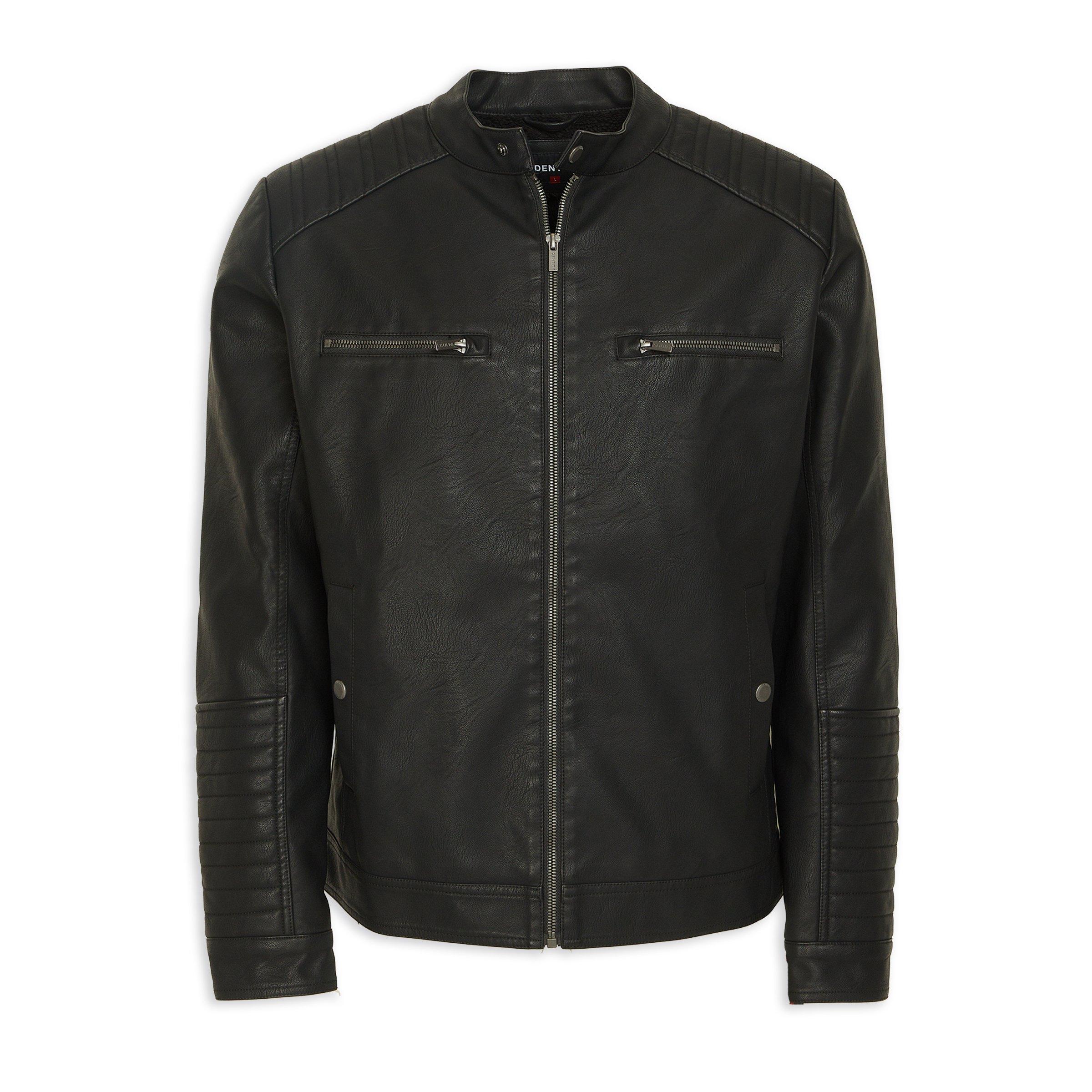 Black Biker Jacket (3194258) | Identity