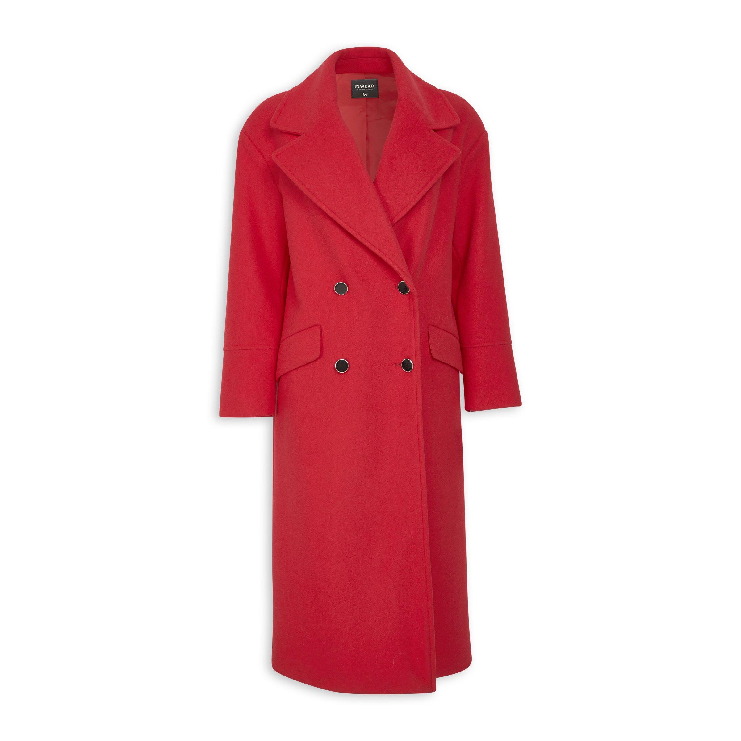 Red Long Coat (3194272) | Inwear
