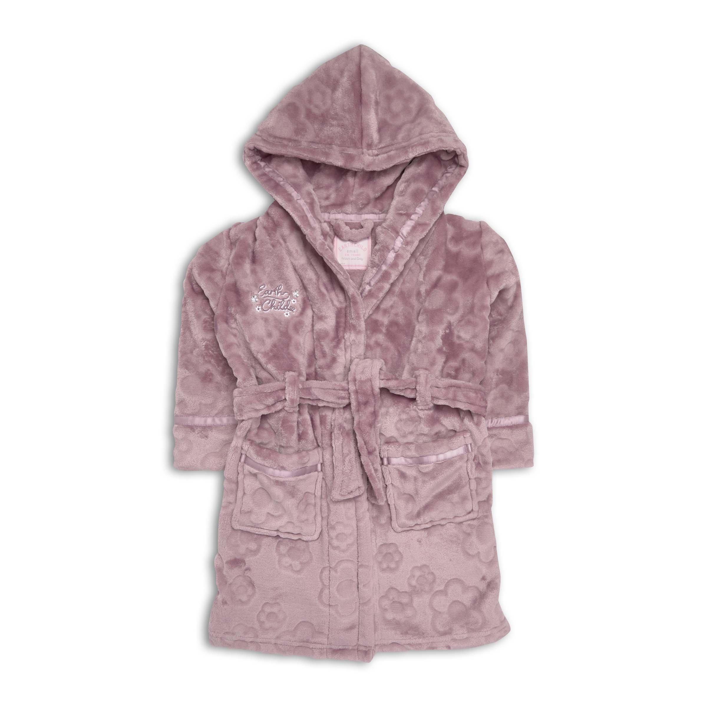 Kids Cozy Pink Palm Gown main image 0