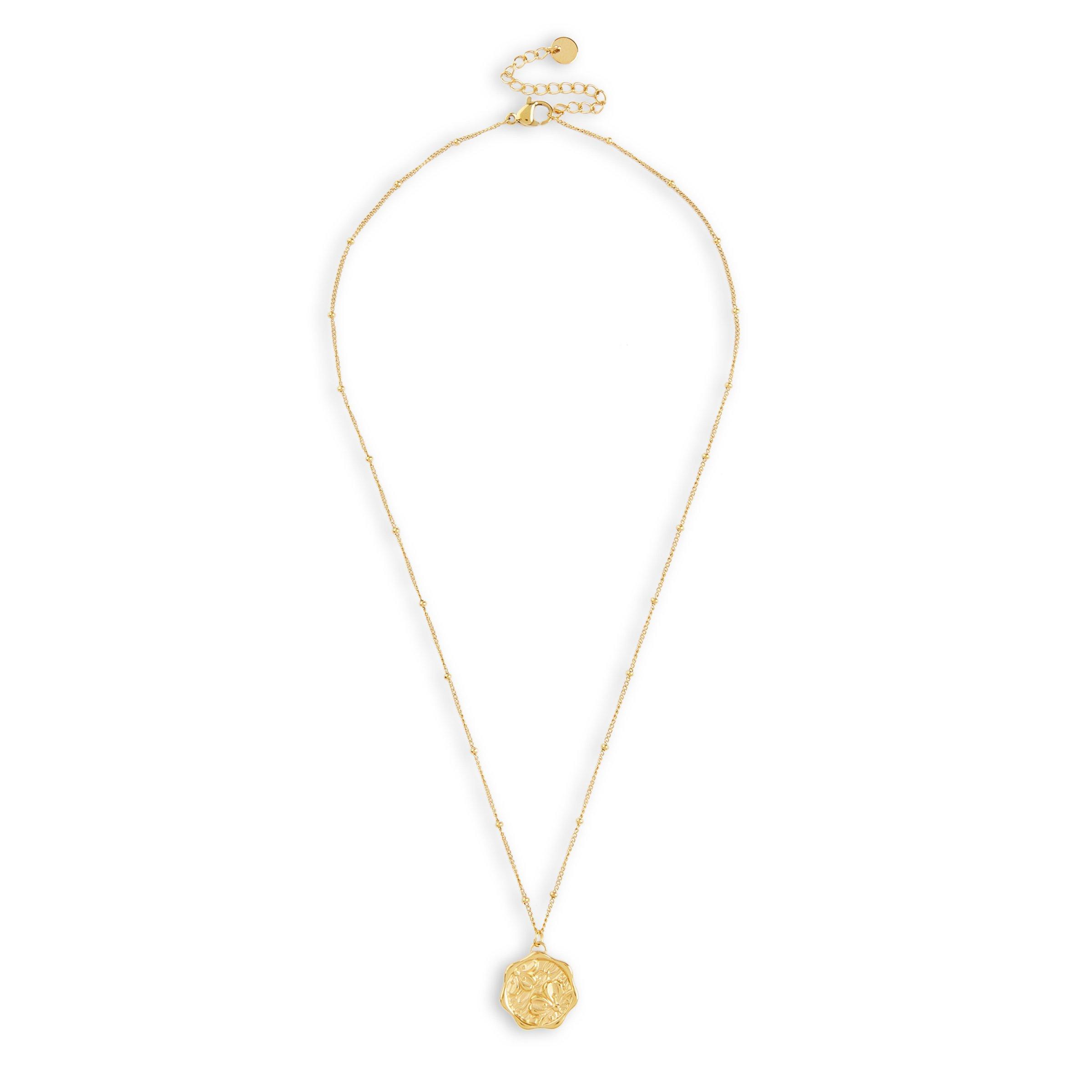 Gold Flower Dainty Necklace (3194680) | Zackia Gold Flower Dainty Necklace (3194680) | Zackia