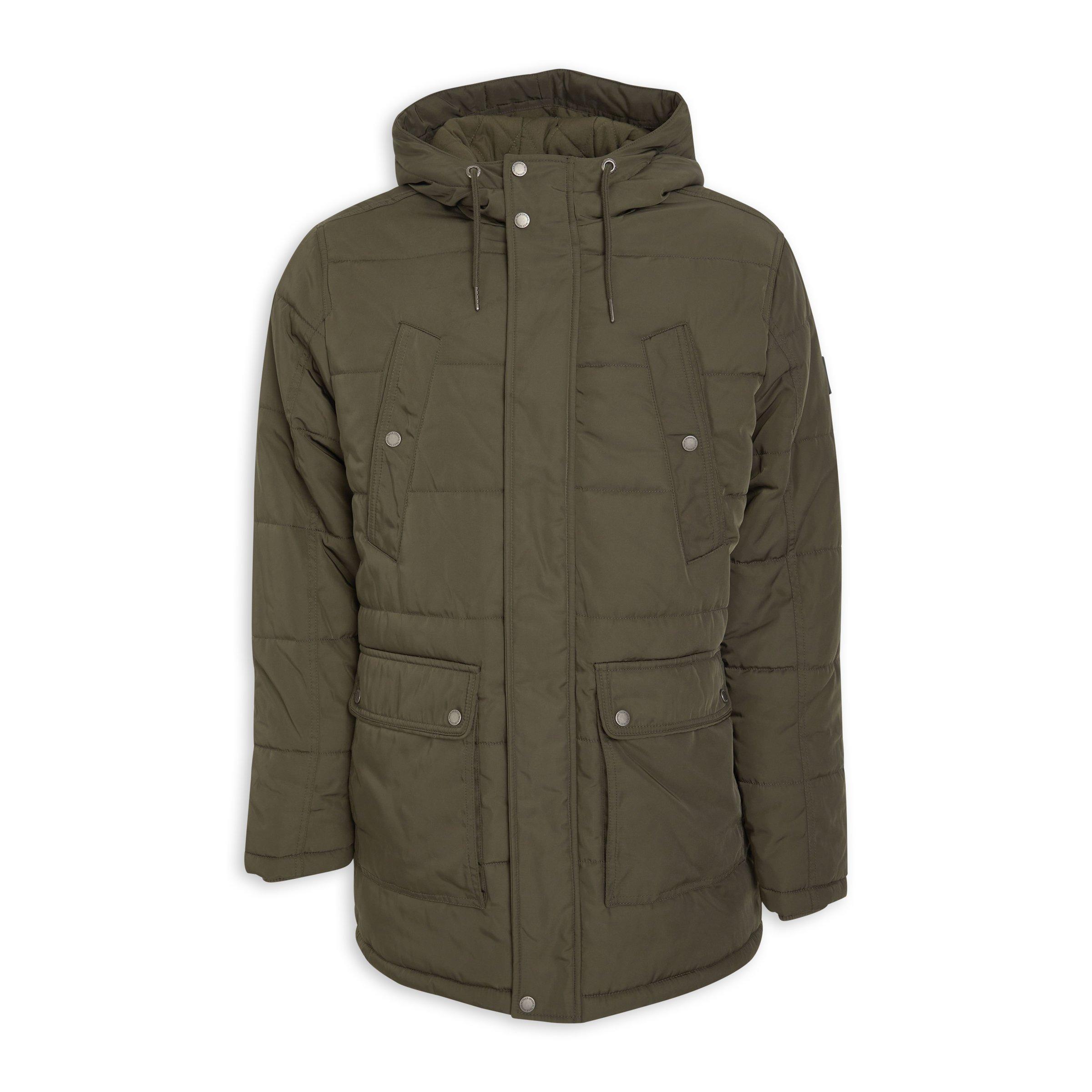 Green Padded Parka Jacket (3194926) | Truworths Man