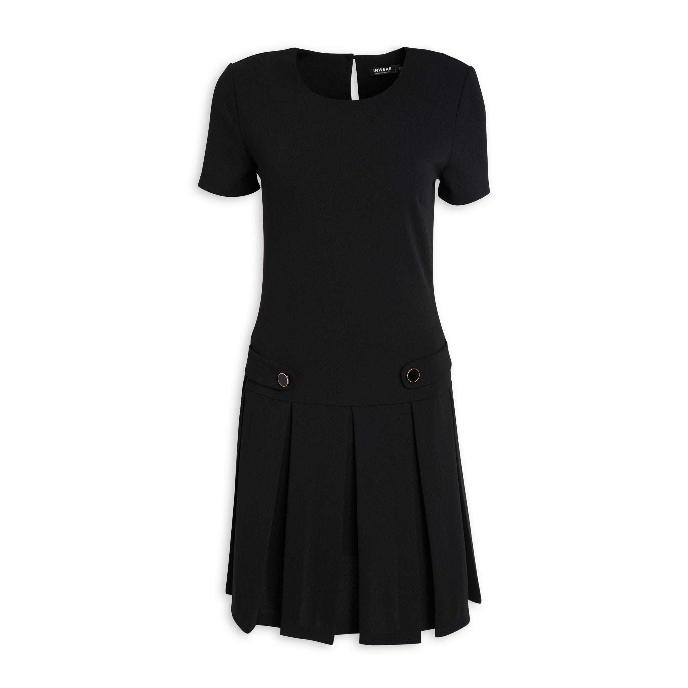 Black Pleated Dress (3195206) | Inwear Black Pleated Dress (3195206) | Inwear