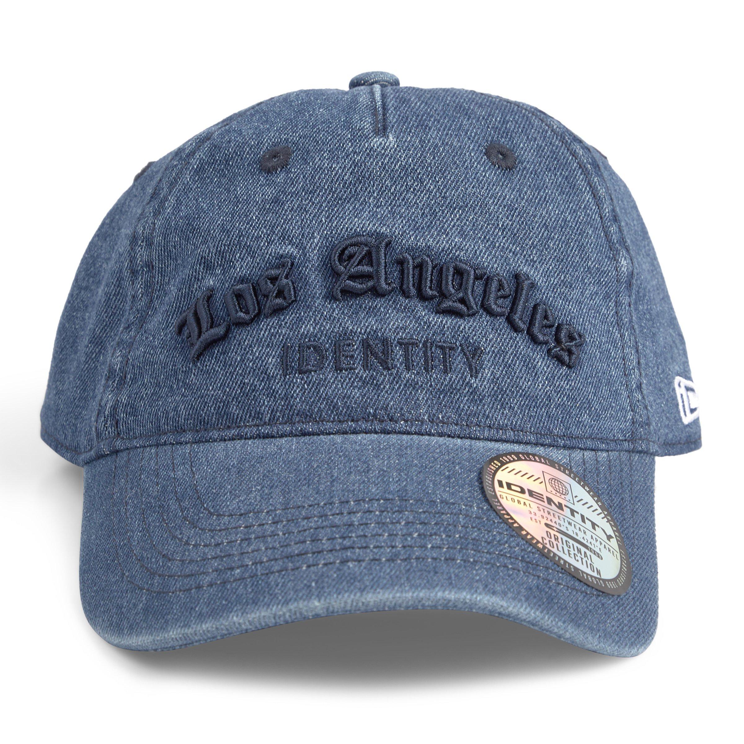 Indigo Denim Peak Cap (3195368) | Identity