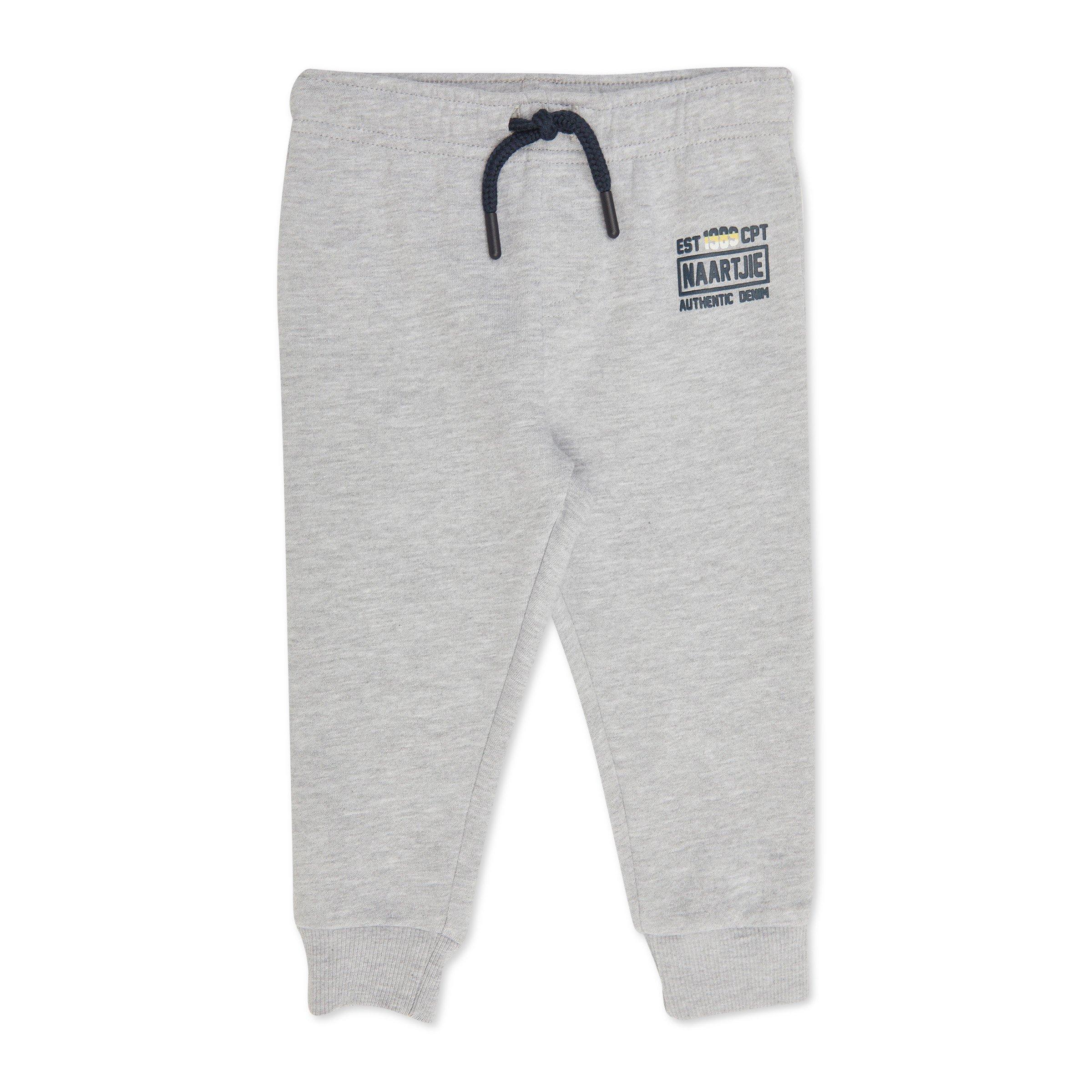 Kids Bamboo Grey Jogger Pants