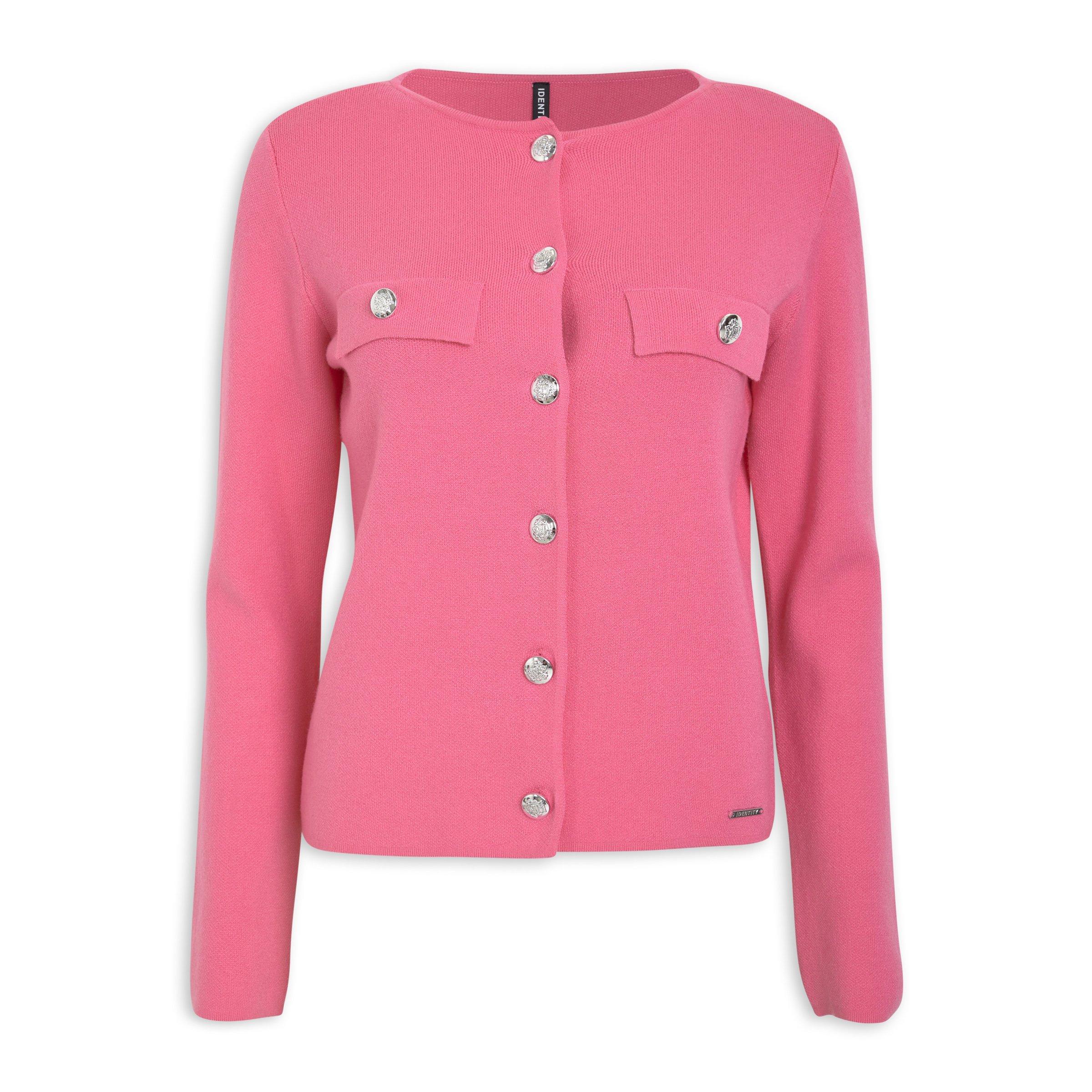 Pink Cardigan with Pocket Detail (3197951) | Identity