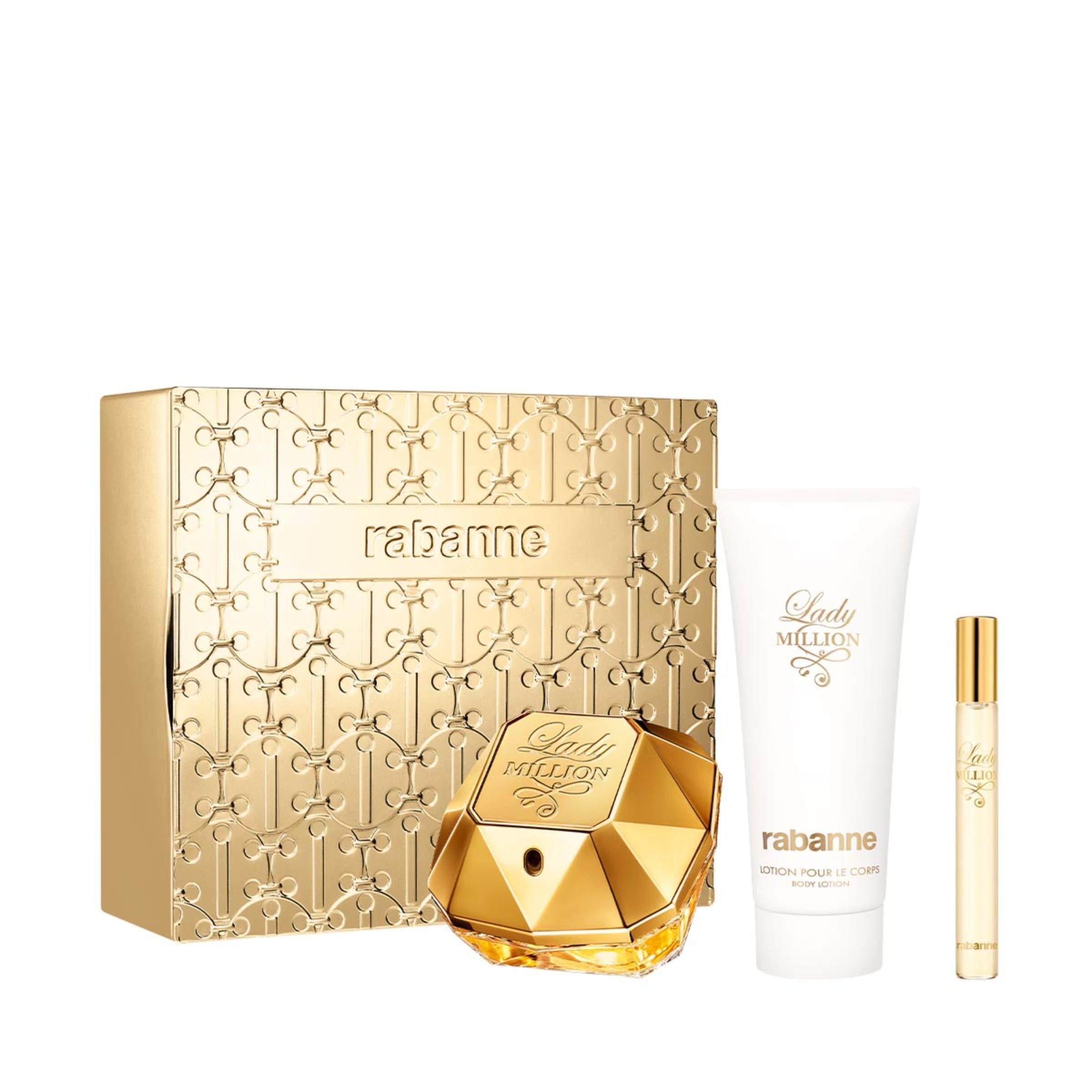 Million Perfume Gift Women's One Million Gift Set Body Lotion