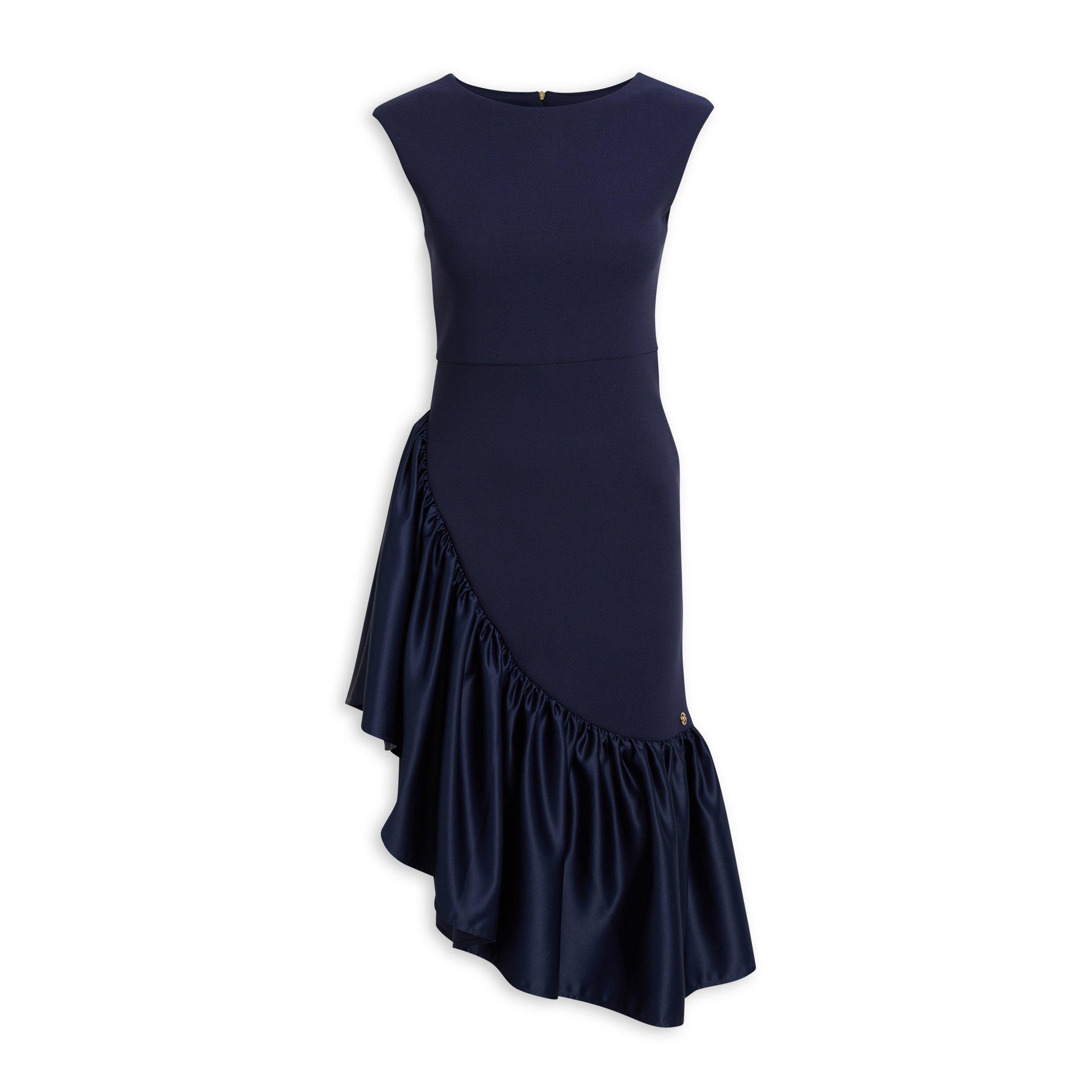 Navy Trumpet Dress (3198580) Daniel Hechter