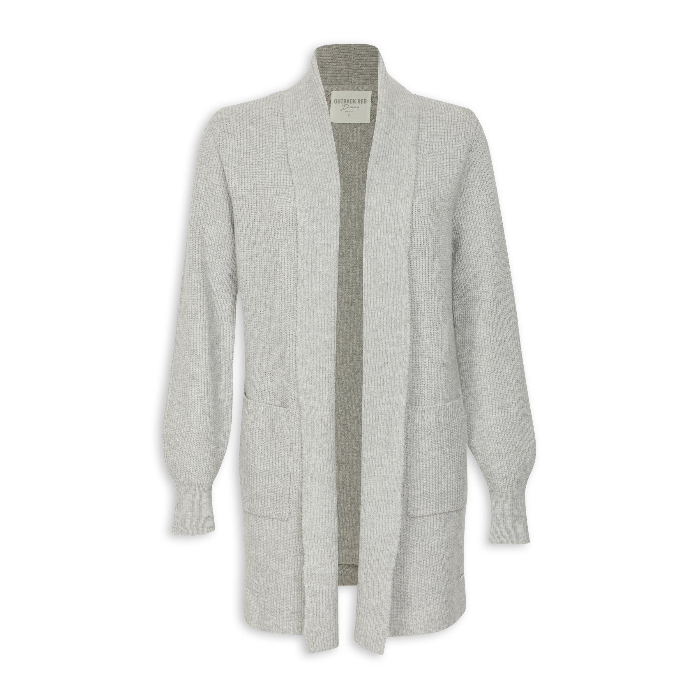 Grey Long Cardigan (3199209) | OUTBACK RED