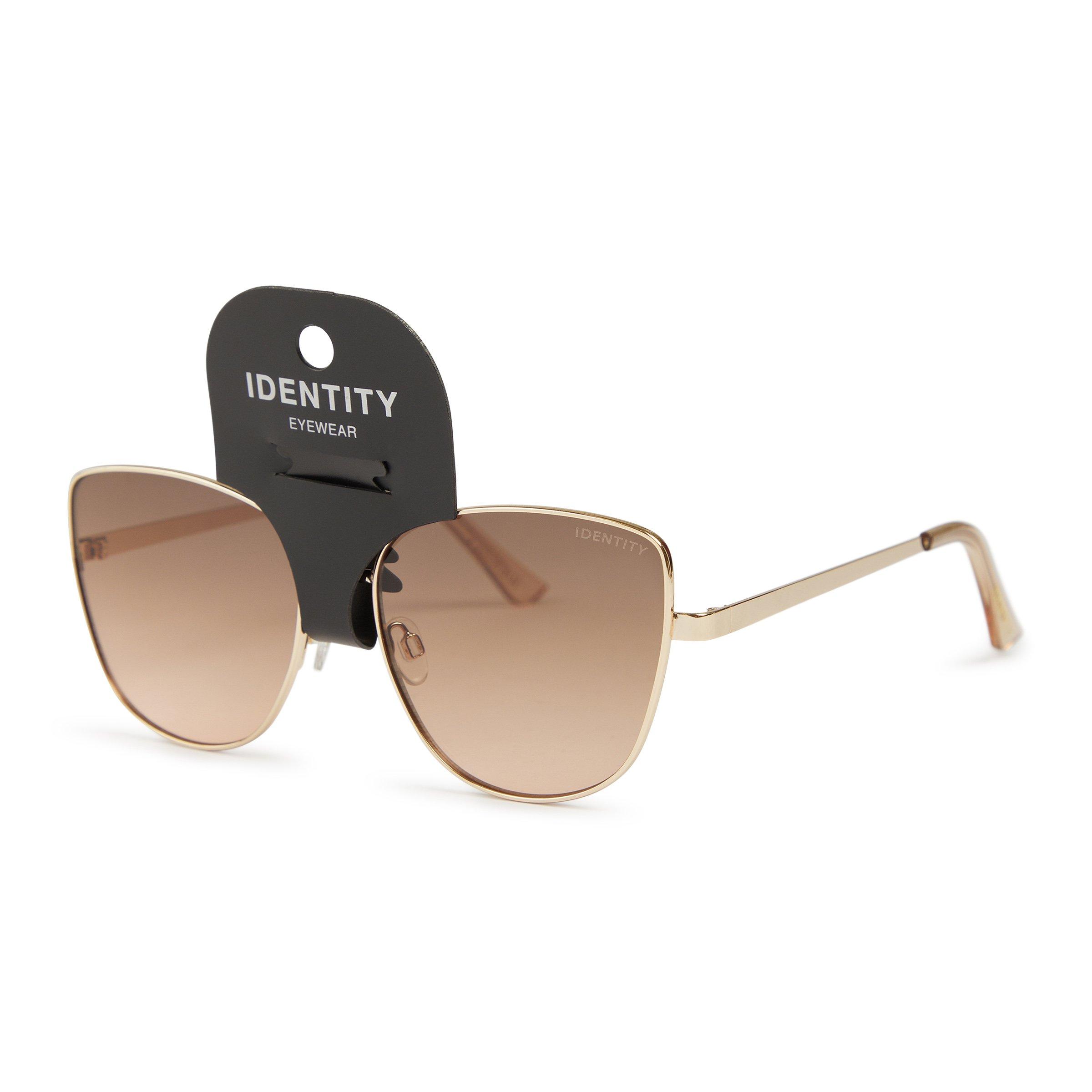 eye　ピーチ2 Beige Cats-eye Sunglasses (3199397) | Identity