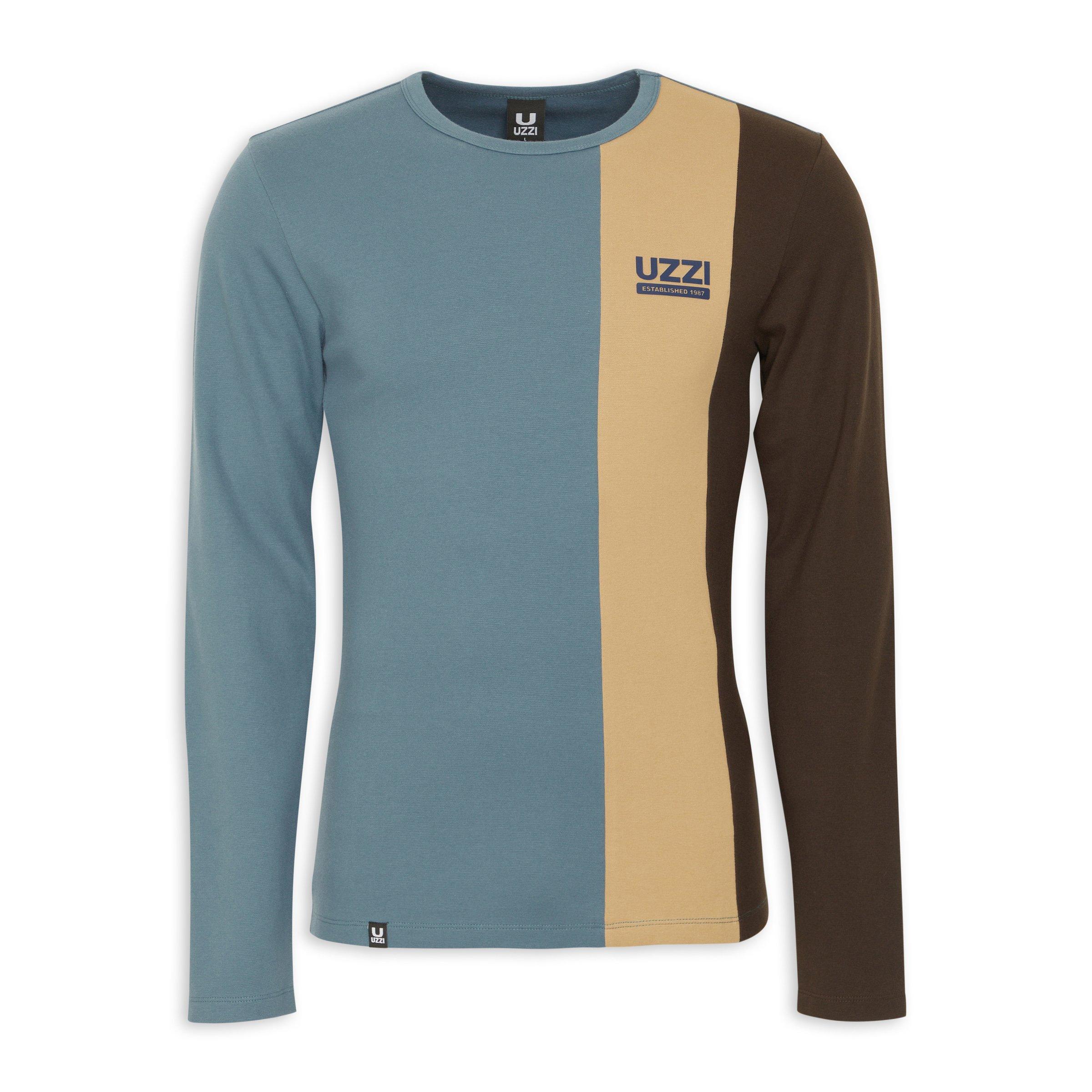 Spritz Stripe Long Sleeve Tee - Turquoise / Light Blue Stripe