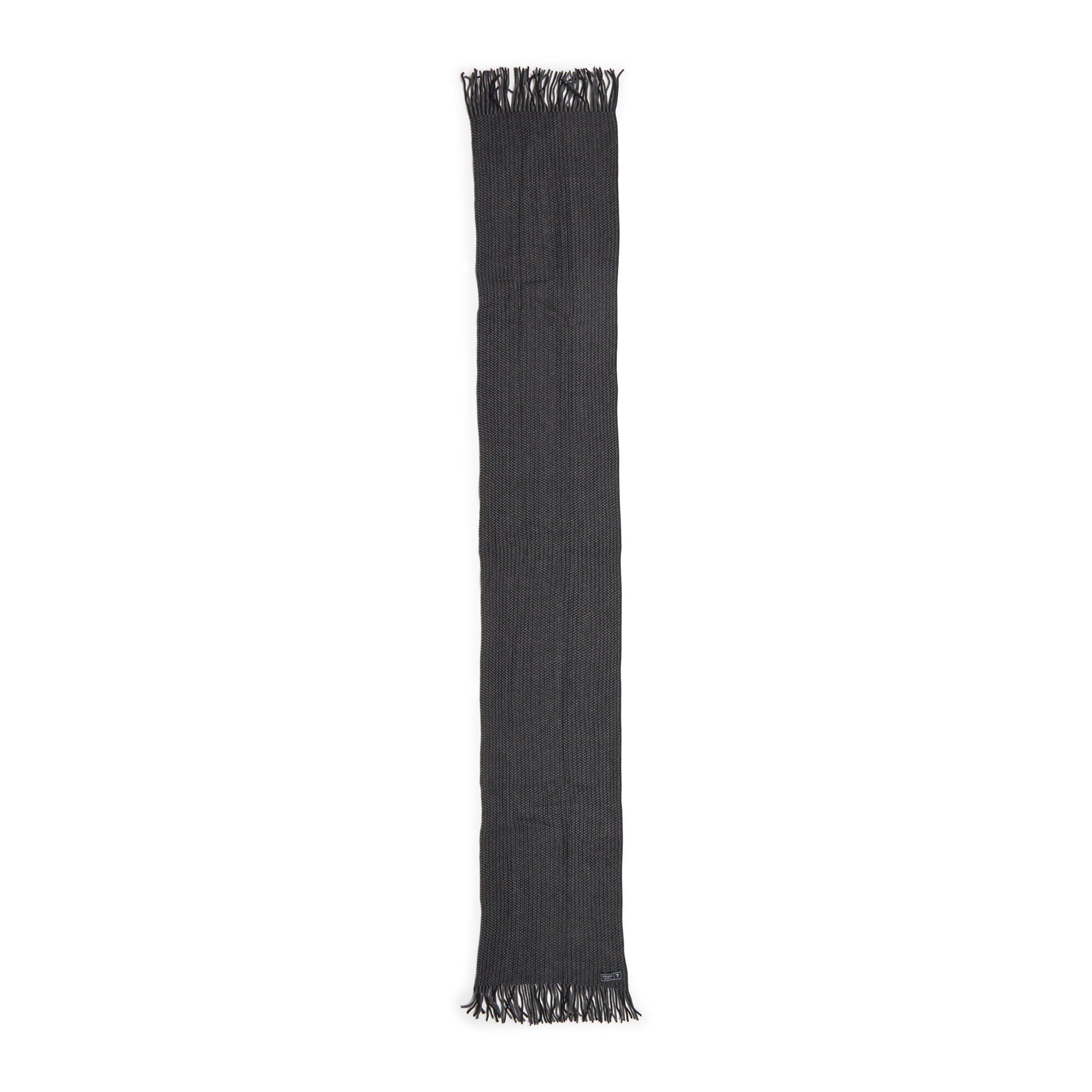 Black Knitted Scarf (3199436) | Truworths Man