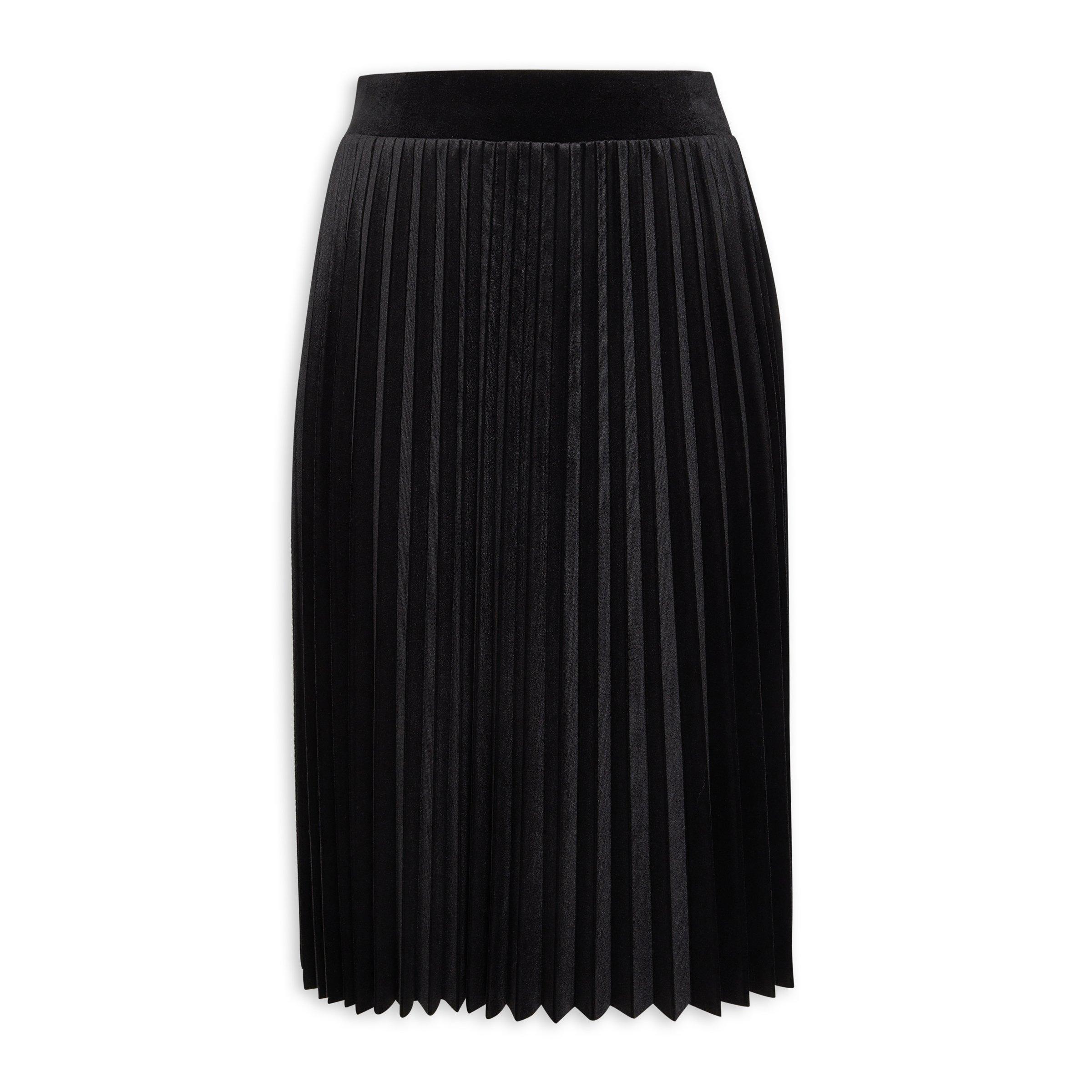 Black Pleated Skirt (3199629) | Identity