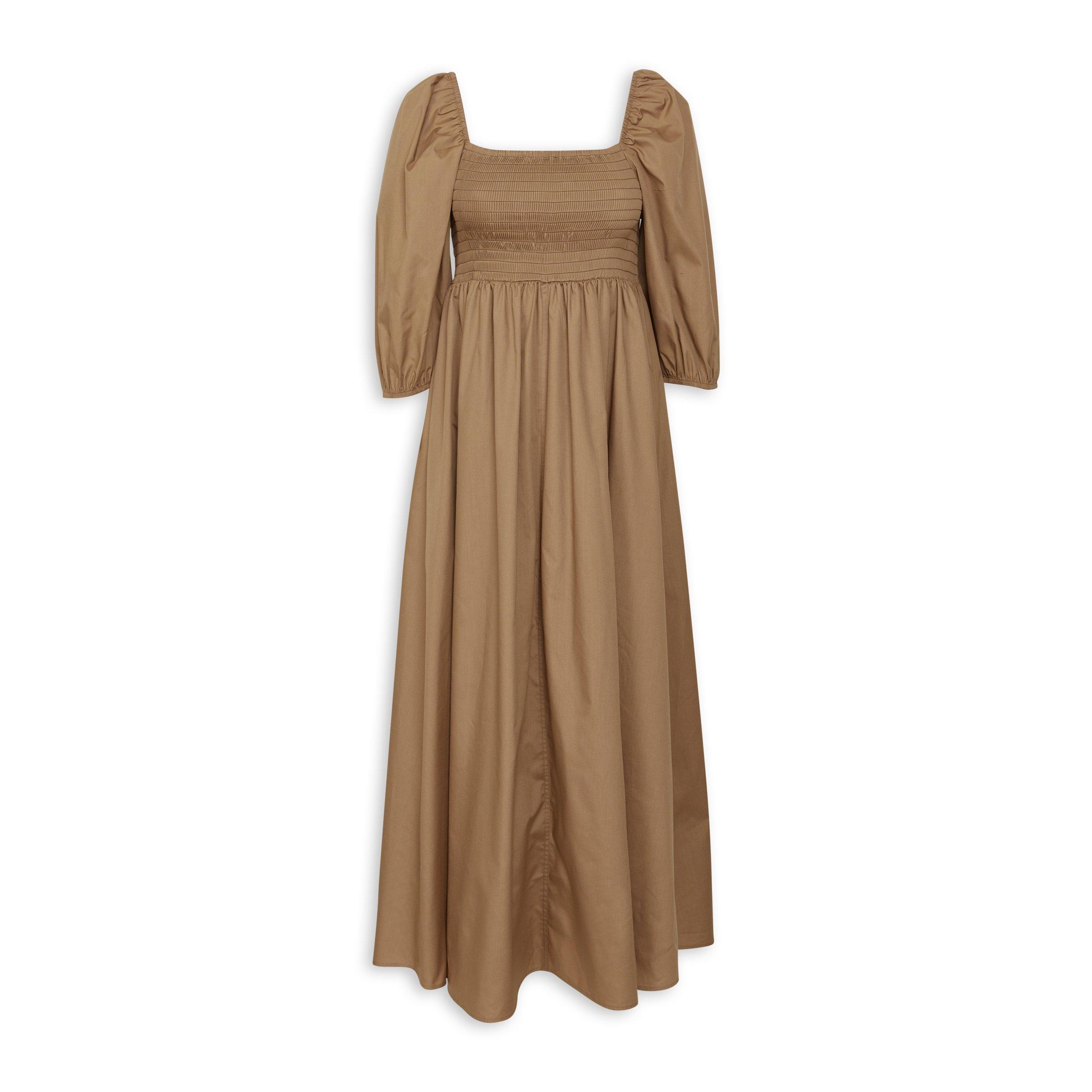 Brown Fit and Flare Dress (3200169) | Truworths