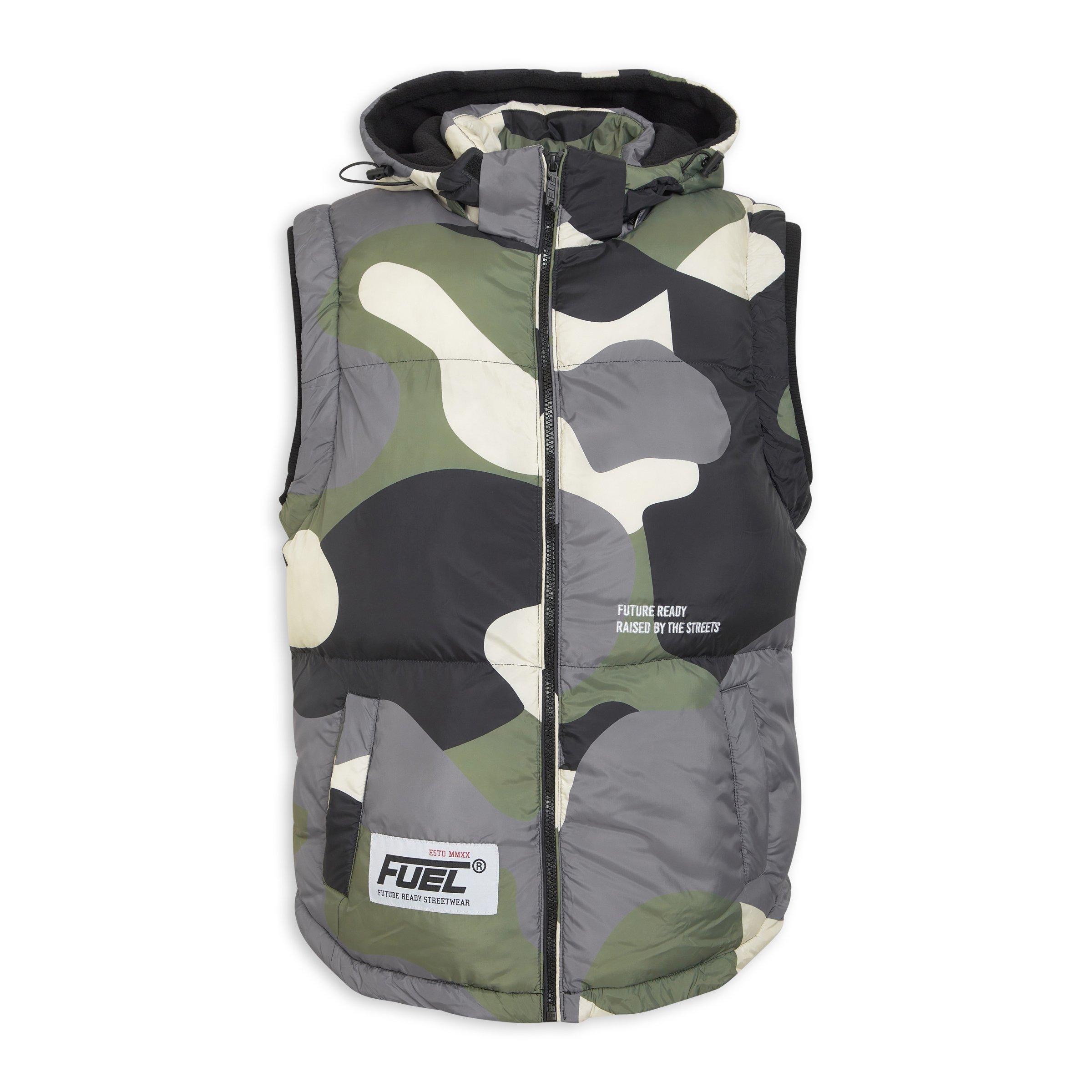 Puffer Vest Camo Vest Mens Fashion Guide Gear Duck Down Camouflage