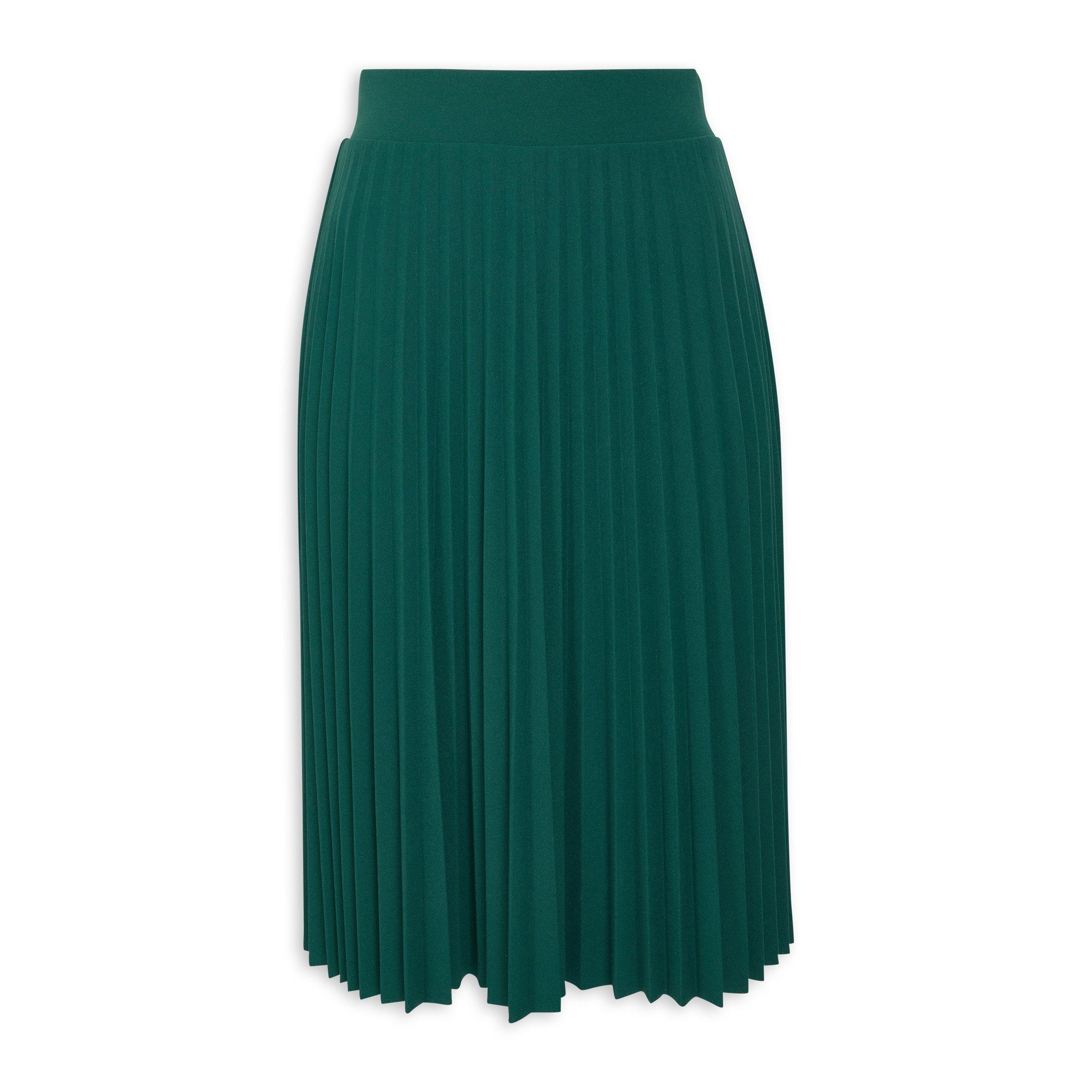 Jupe Plissée D'été Worthington Multi-couleurs (vert, Jaune, Blanc, Noir) Taille 6