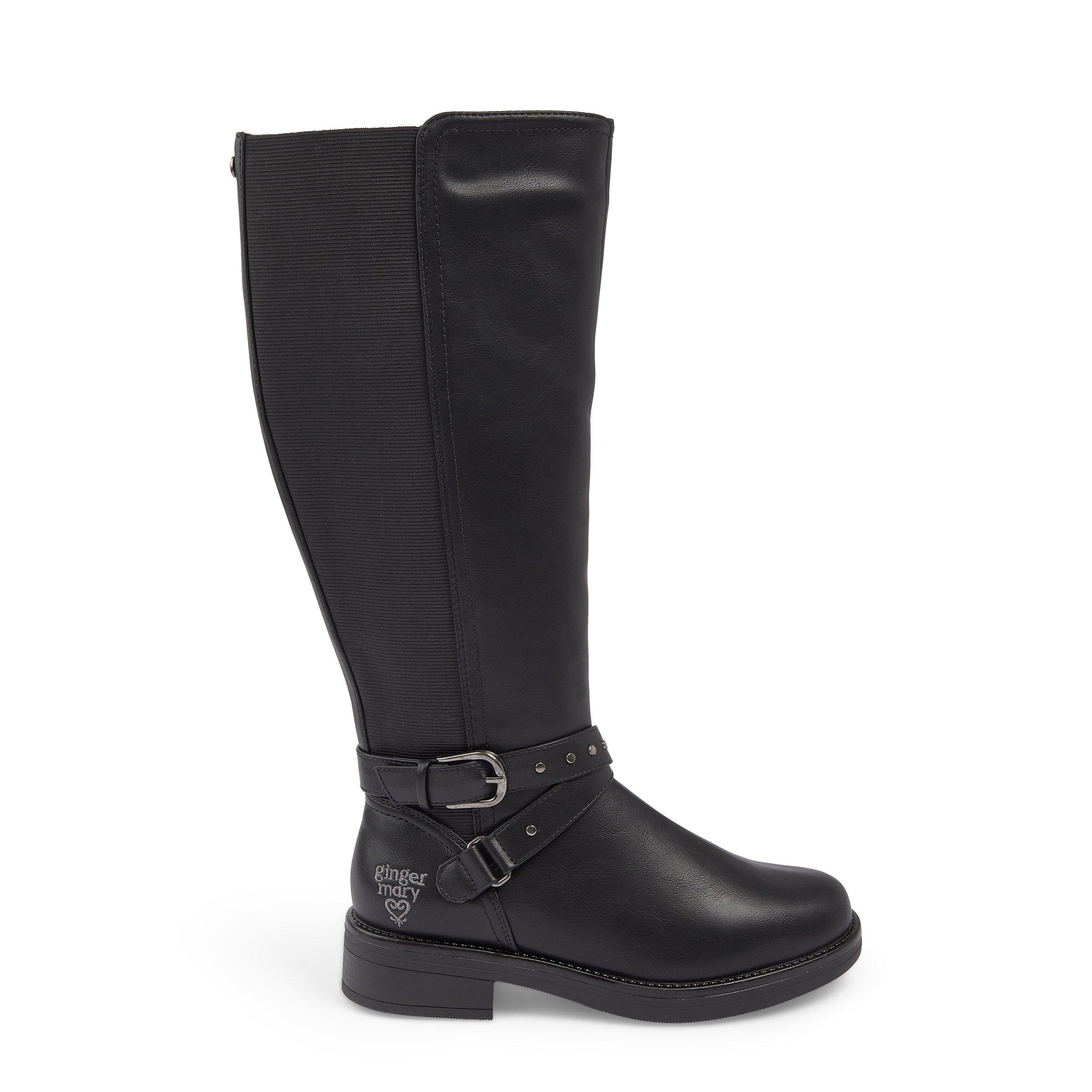 Black Knee High Boots (3200802) | Ginger Mary