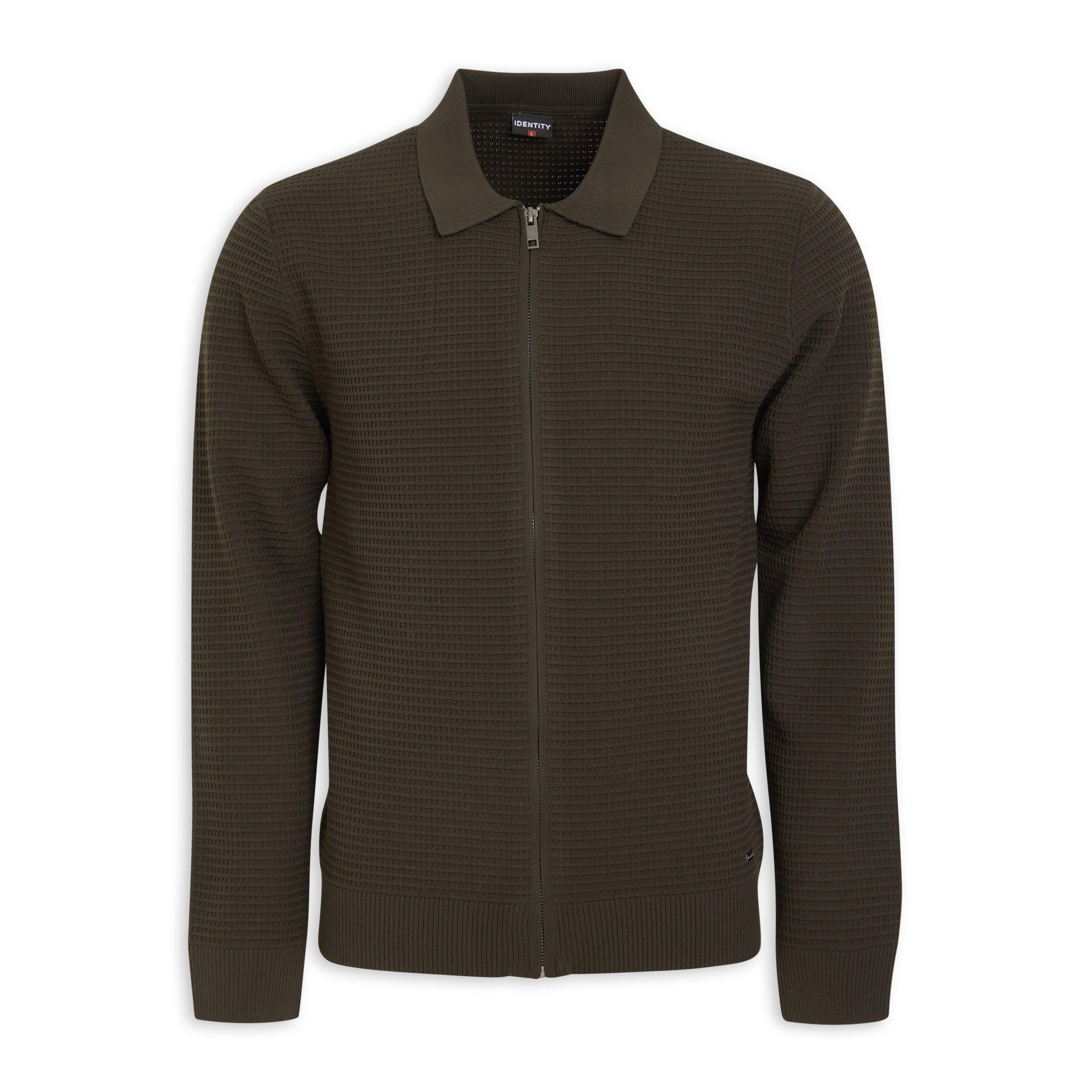 Brown Zip-through Cardigan (3201042) | Identity