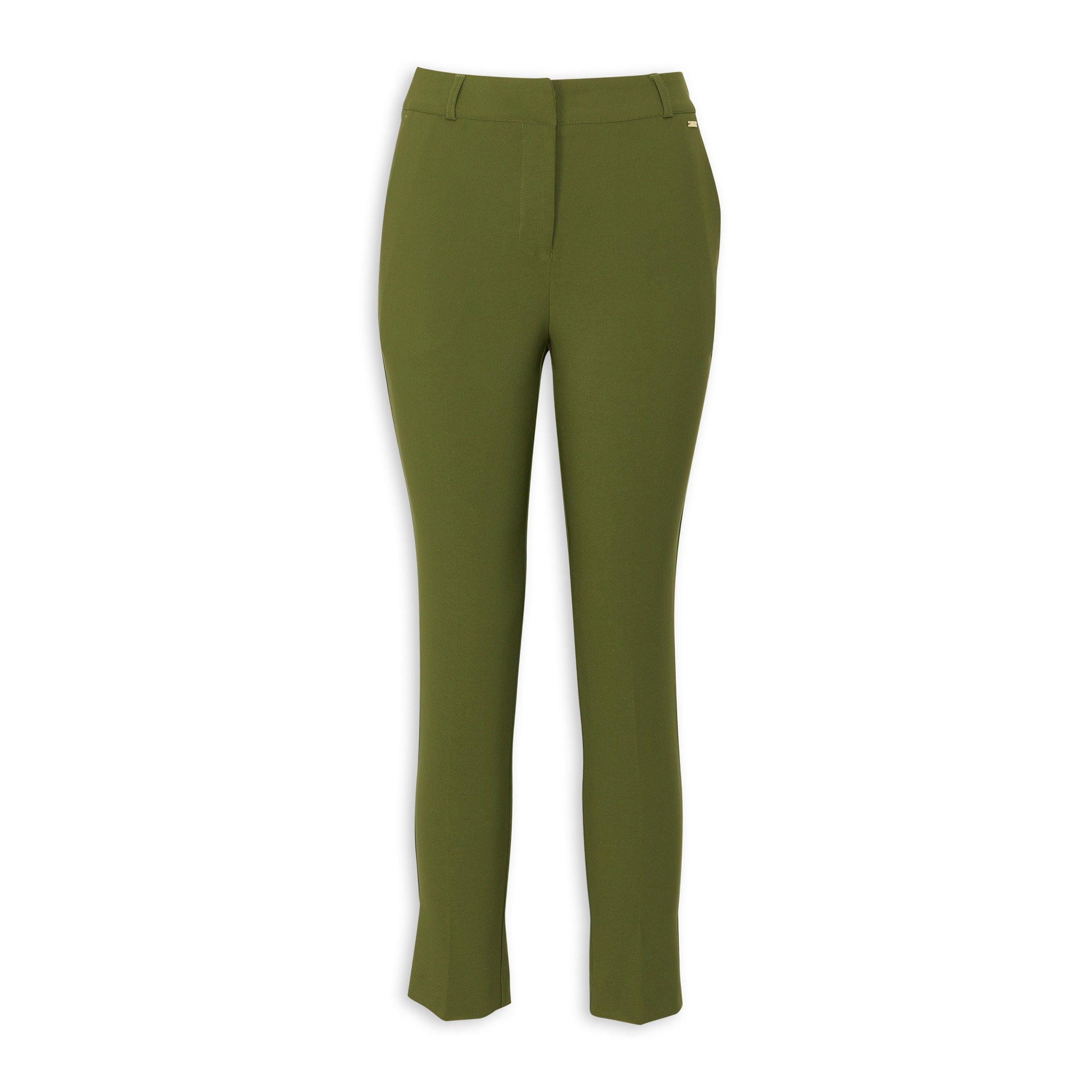 Formal pants- Moss green