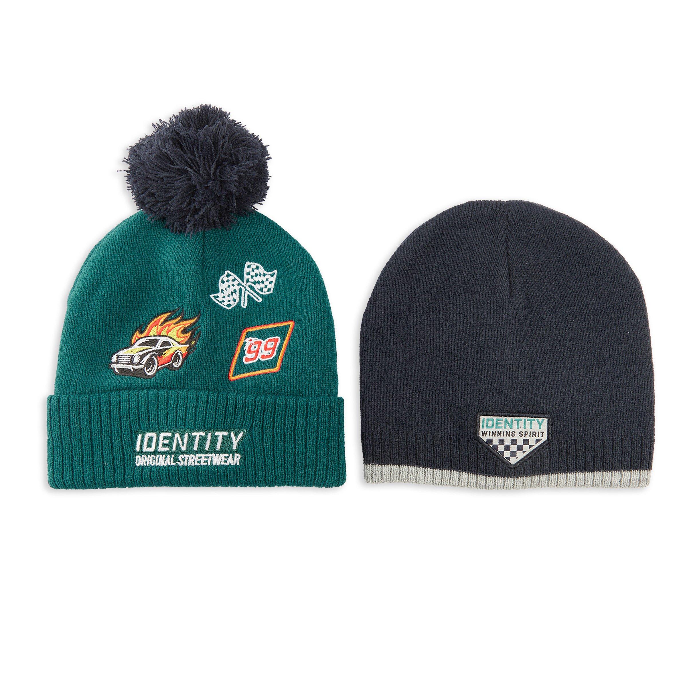 Kid Boys 2-pack Beanies (3201556) | Identity