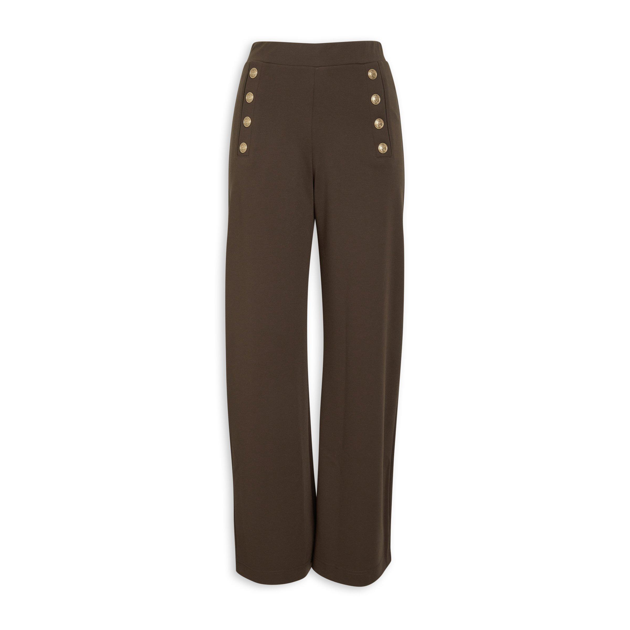 パンツ Ribbon check mini pants color brown Ribbon check mini pants